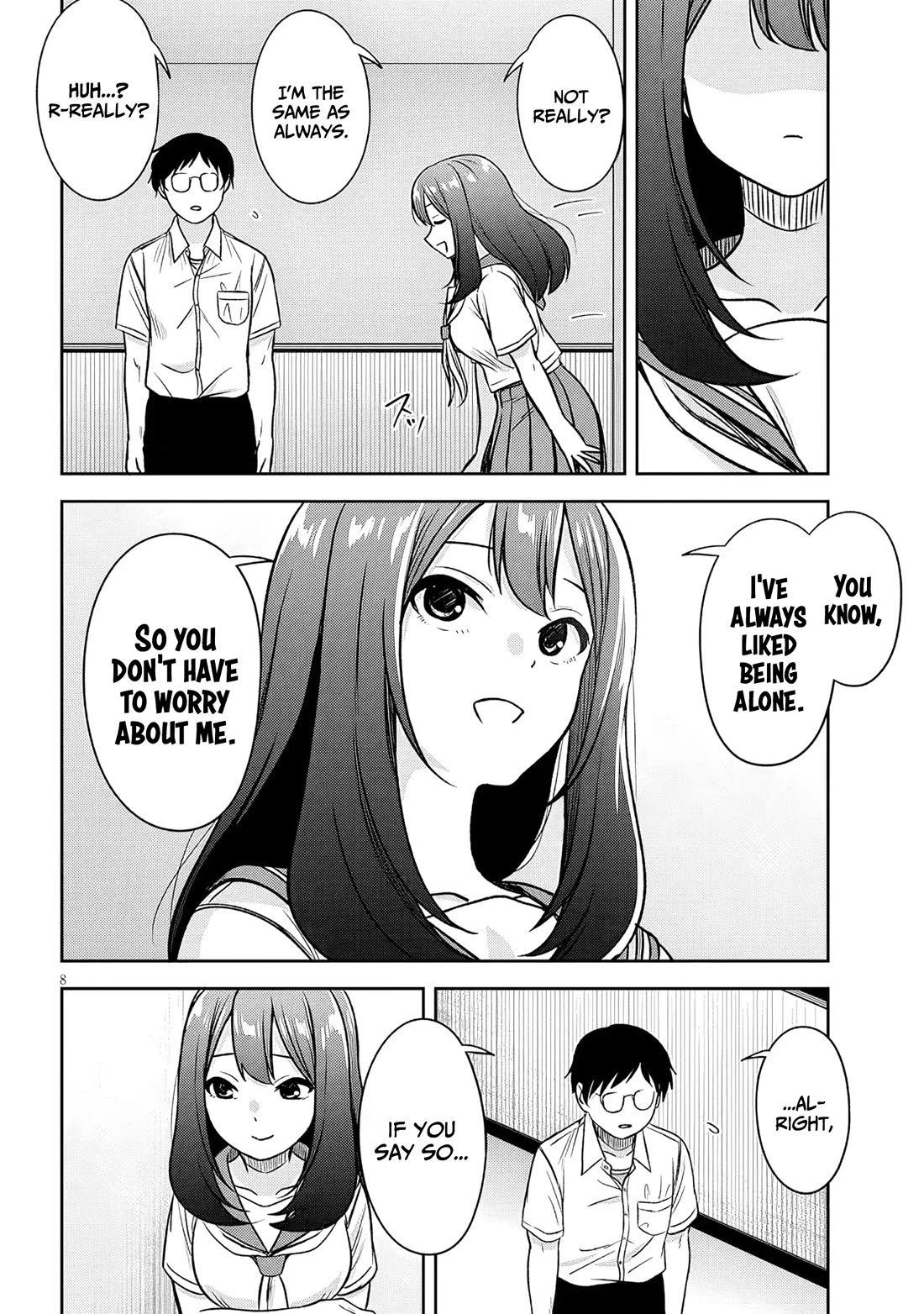 What I'd Like to do With That Gloomy Girl Chapter 88 page 9 - Chapter 88: Being noticed