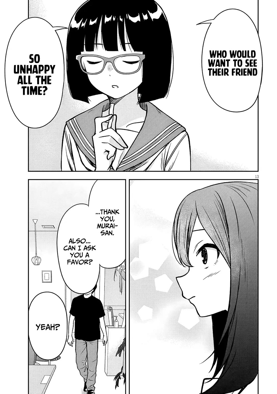 What I'd Like to do With That Gloomy Girl Chapter 89 page 14 - Chapter 89: A rainy day's lie: Machida-san's story