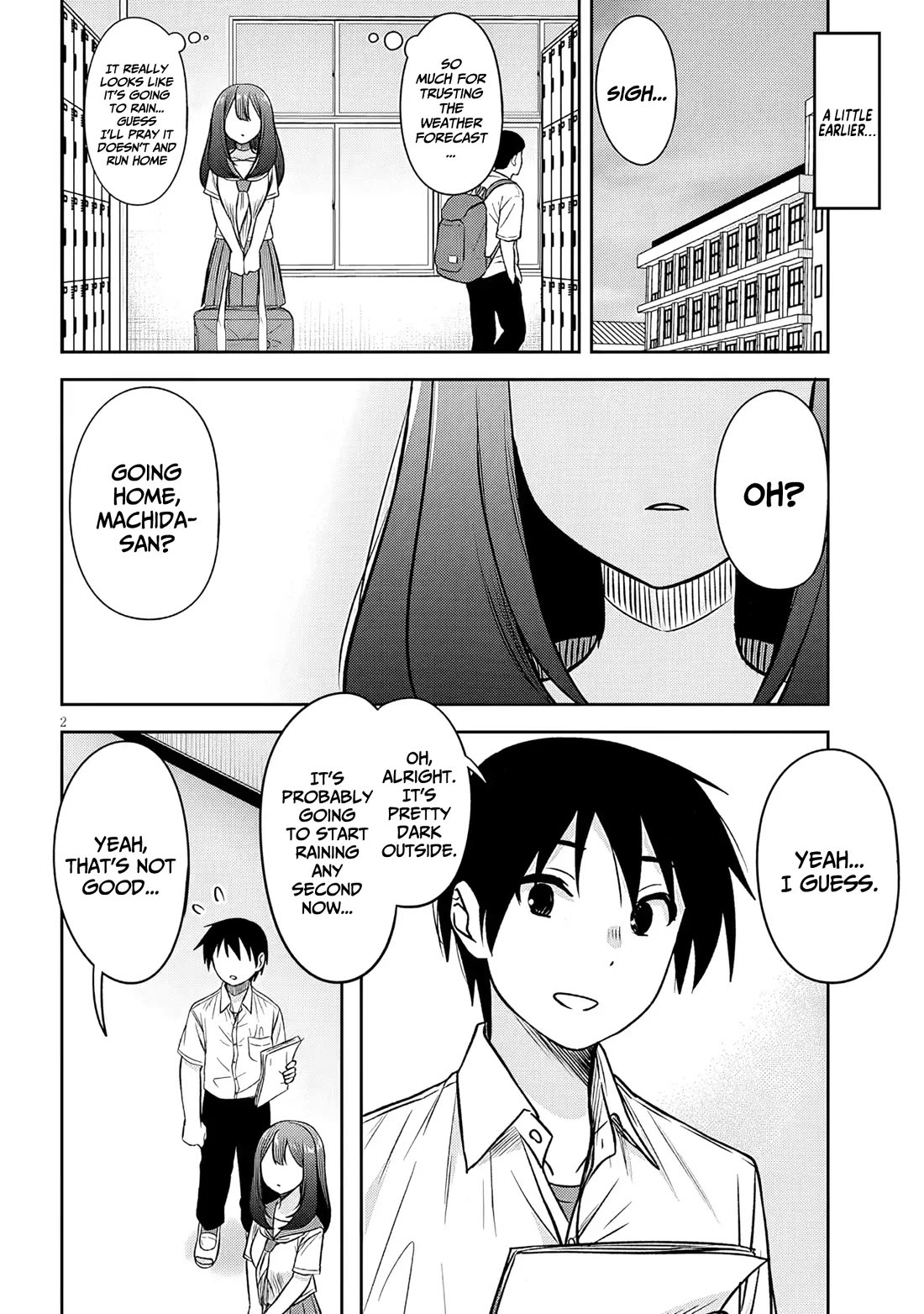 What I'd Like to do With That Gloomy Girl Chapter 89 page 3 - Chapter 89: A rainy day's lie: Machida-san's story