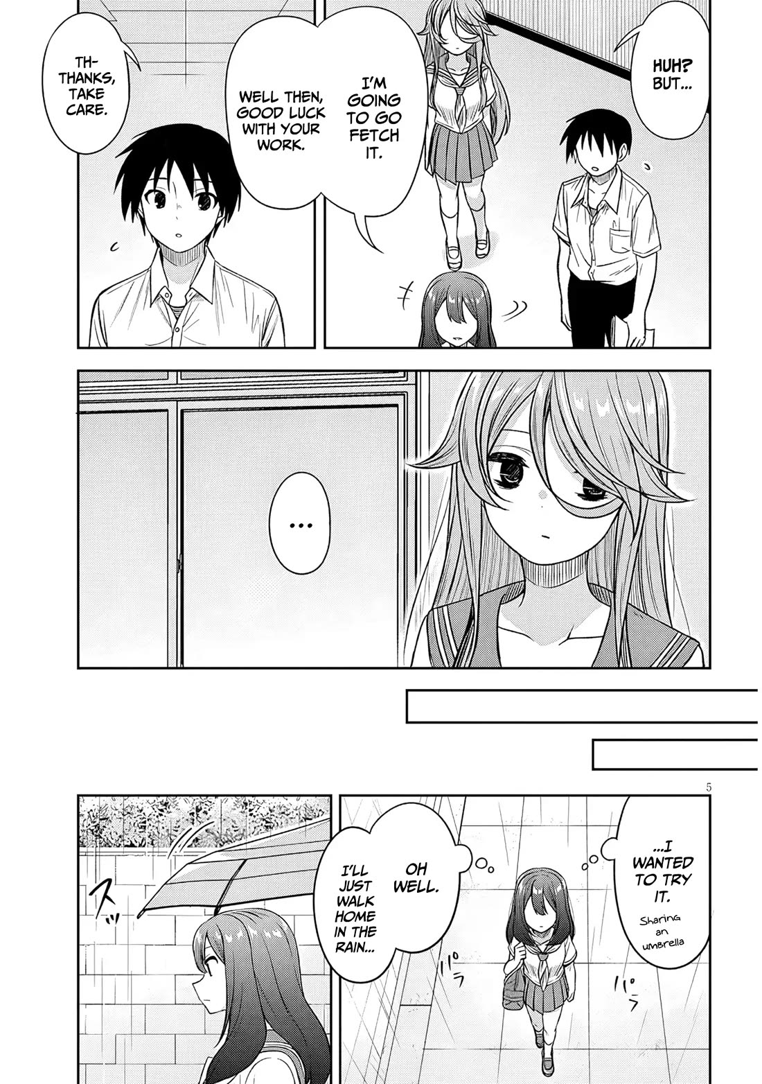 What I'd Like to do With That Gloomy Girl Chapter 89 page 6 - Chapter 89: A rainy day's lie: Machida-san's story