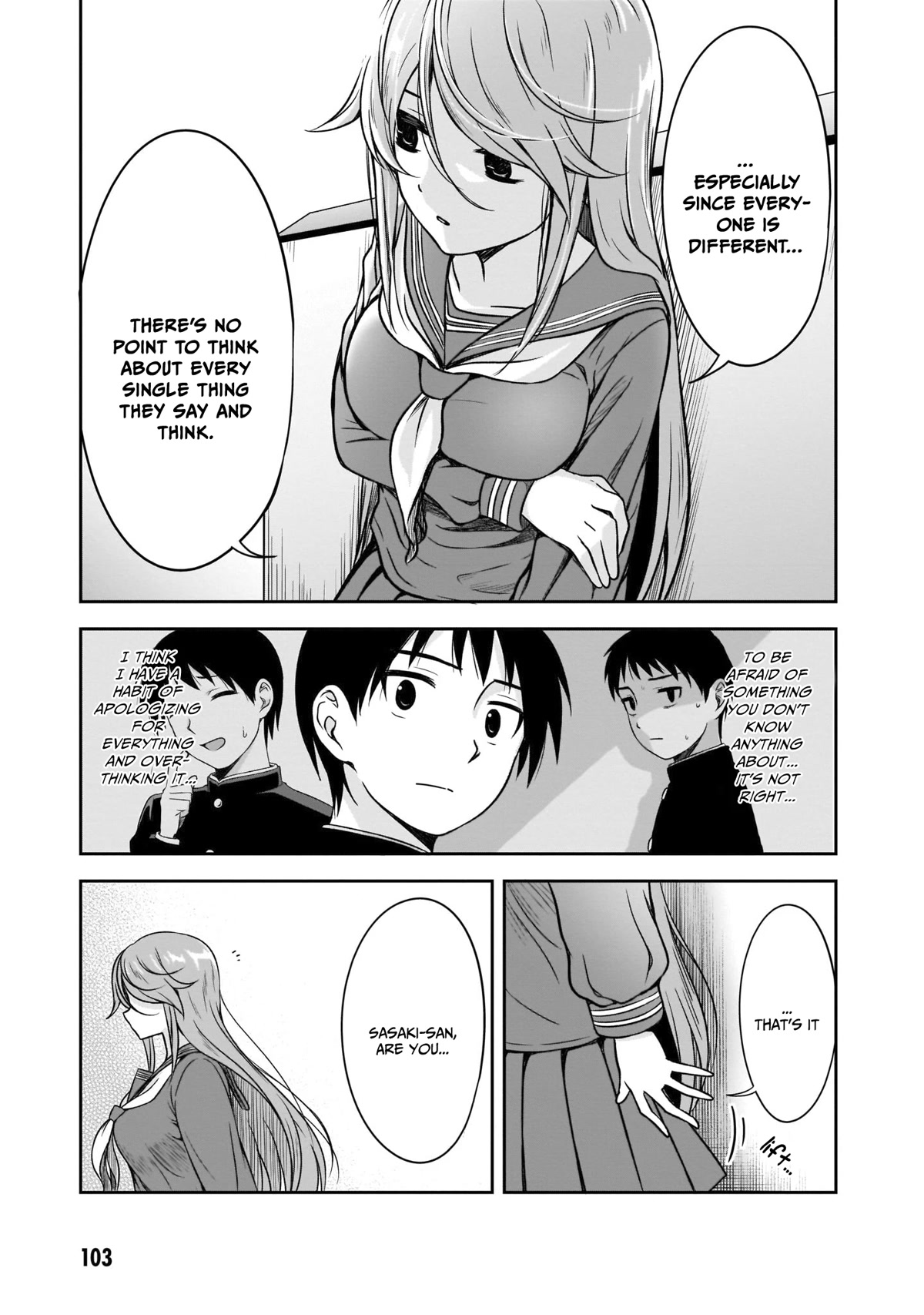 What I'd Like to do With That Gloomy Girl Chapter 9 page 10 - Chapter 9: It's boring but...
