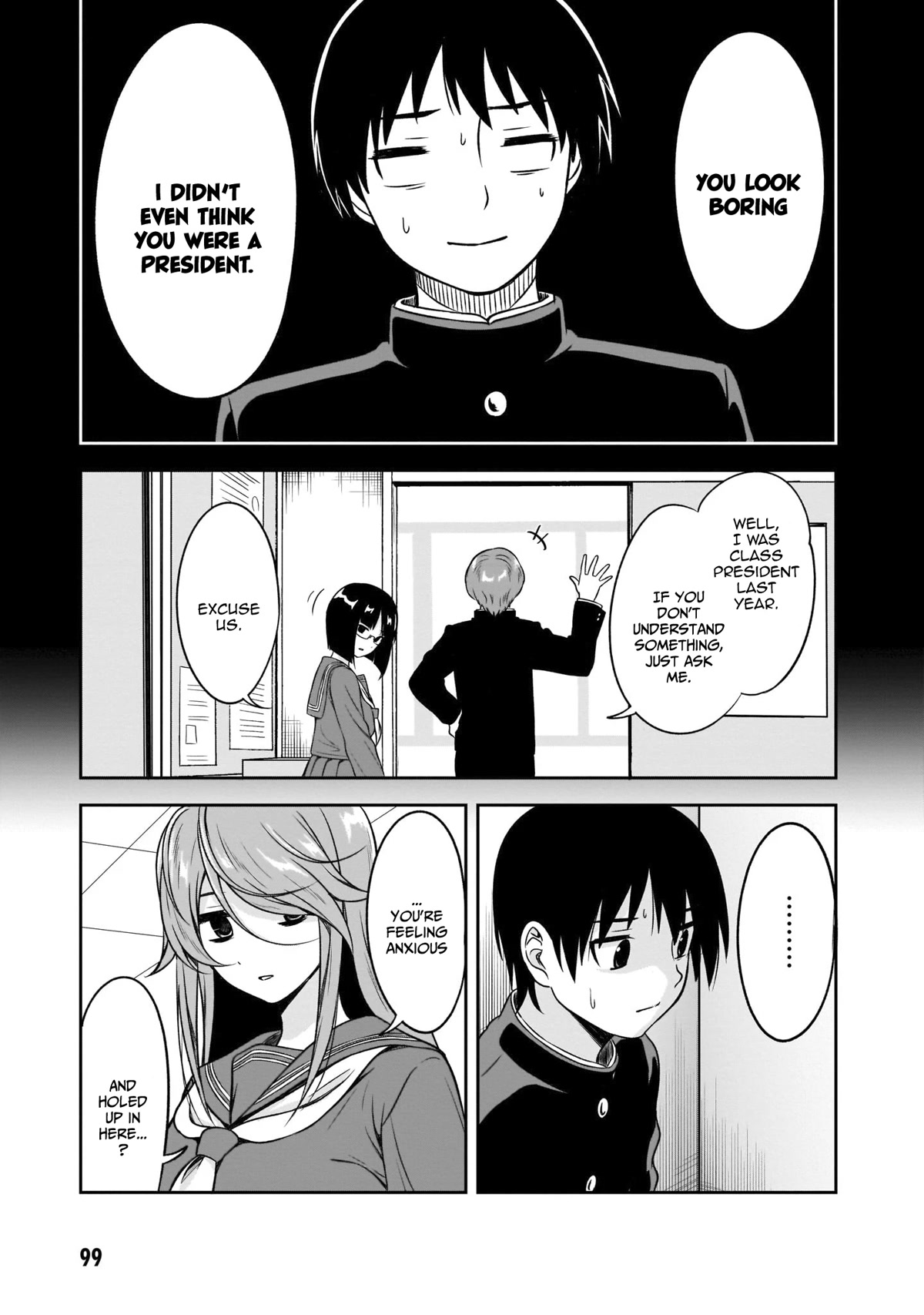 What I'd Like to do With That Gloomy Girl Chapter 9 page 6 - Chapter 9: It's boring but...