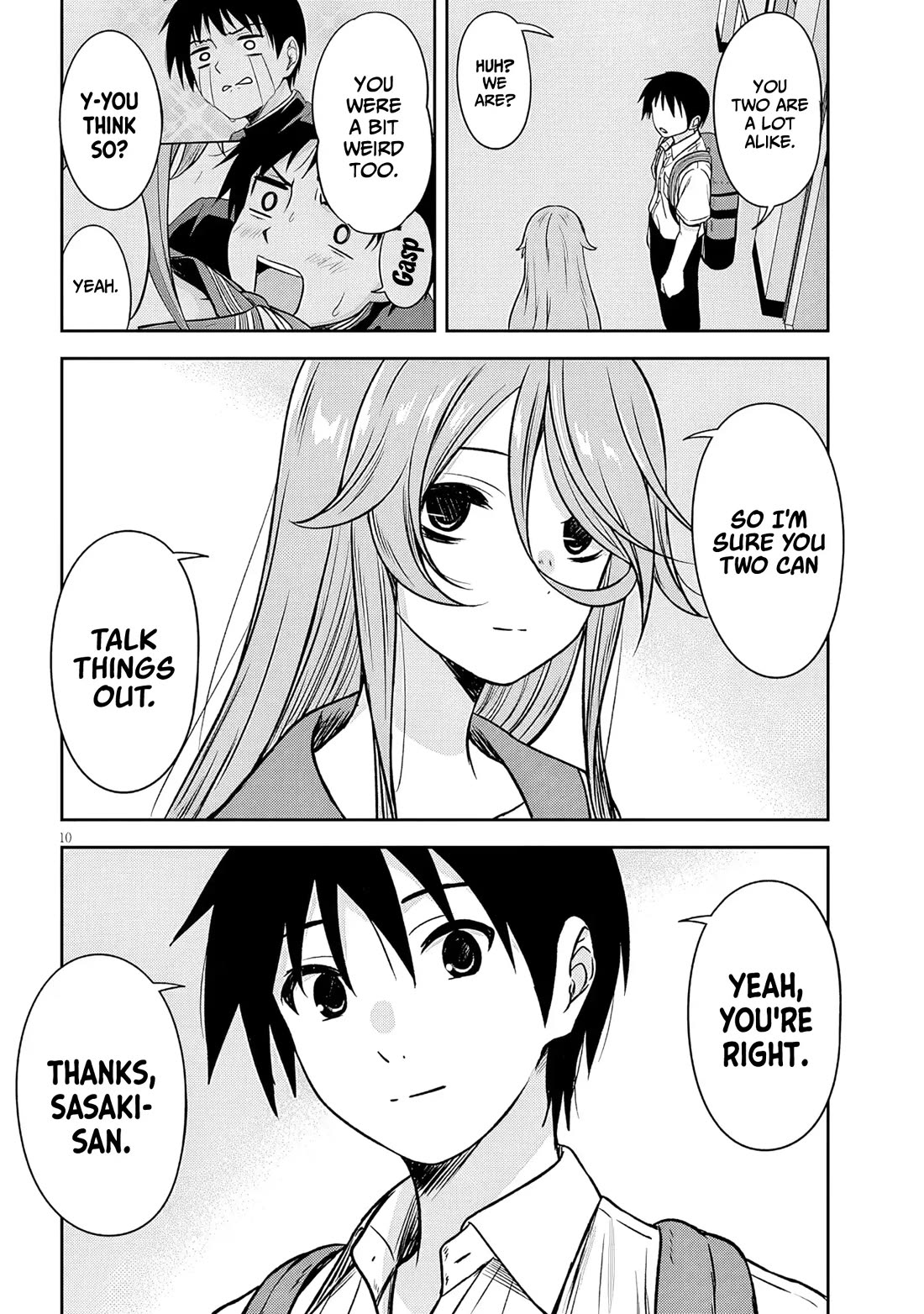 What I'd Like to do With That Gloomy Girl Chapter 90 page 11 - Chapter 90: The person I would call my friend is...
