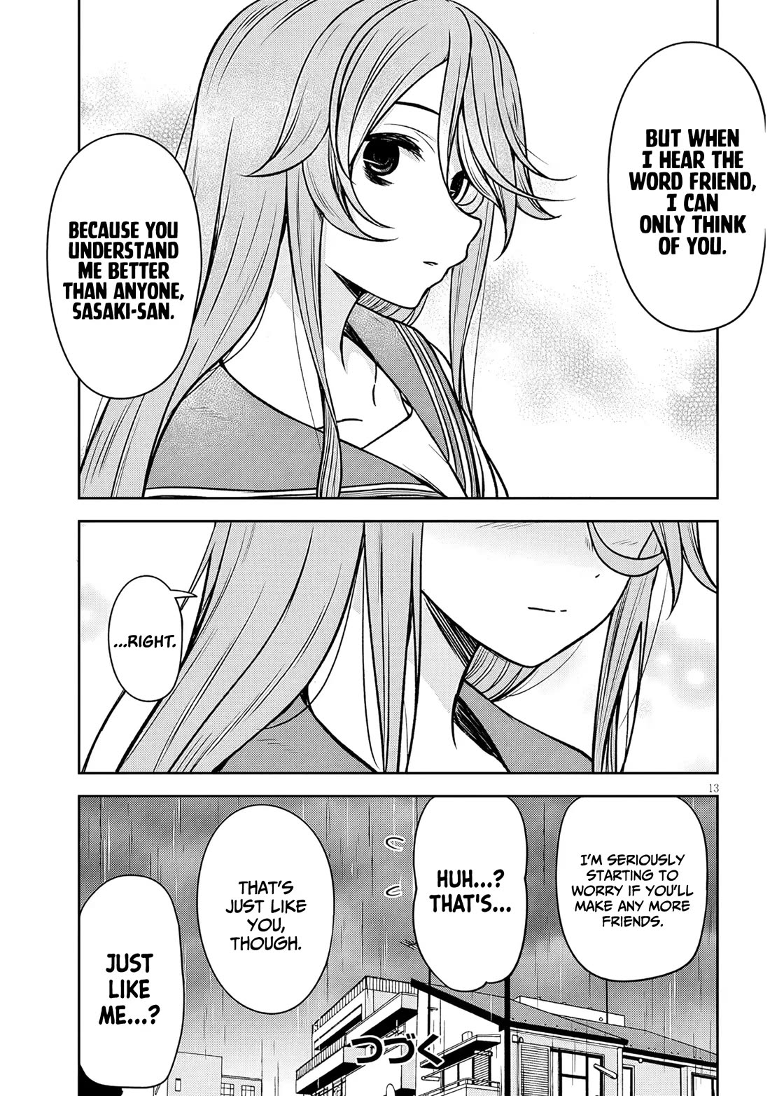 What I'd Like to do With That Gloomy Girl Chapter 90 page 14 - Chapter 90: The person I would call my friend is...