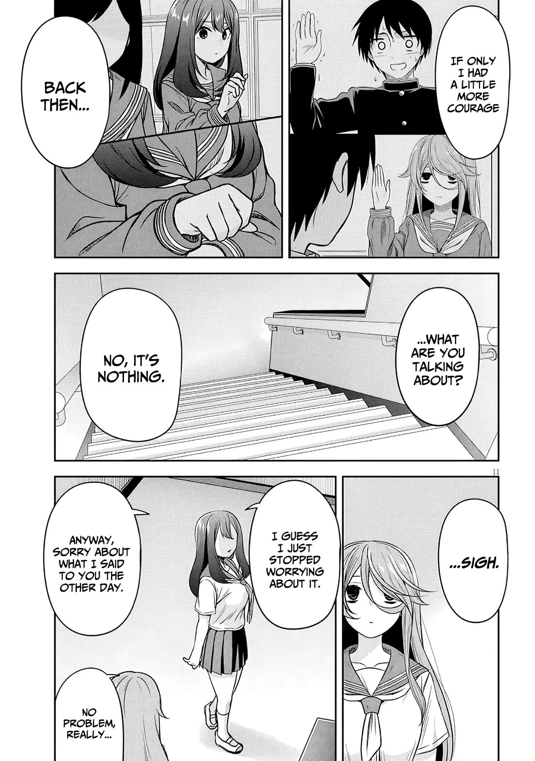 What I'd Like to do With That Gloomy Girl Chapter 91 page 12 - Chapter 91: Unresolved feelings, understanding each other