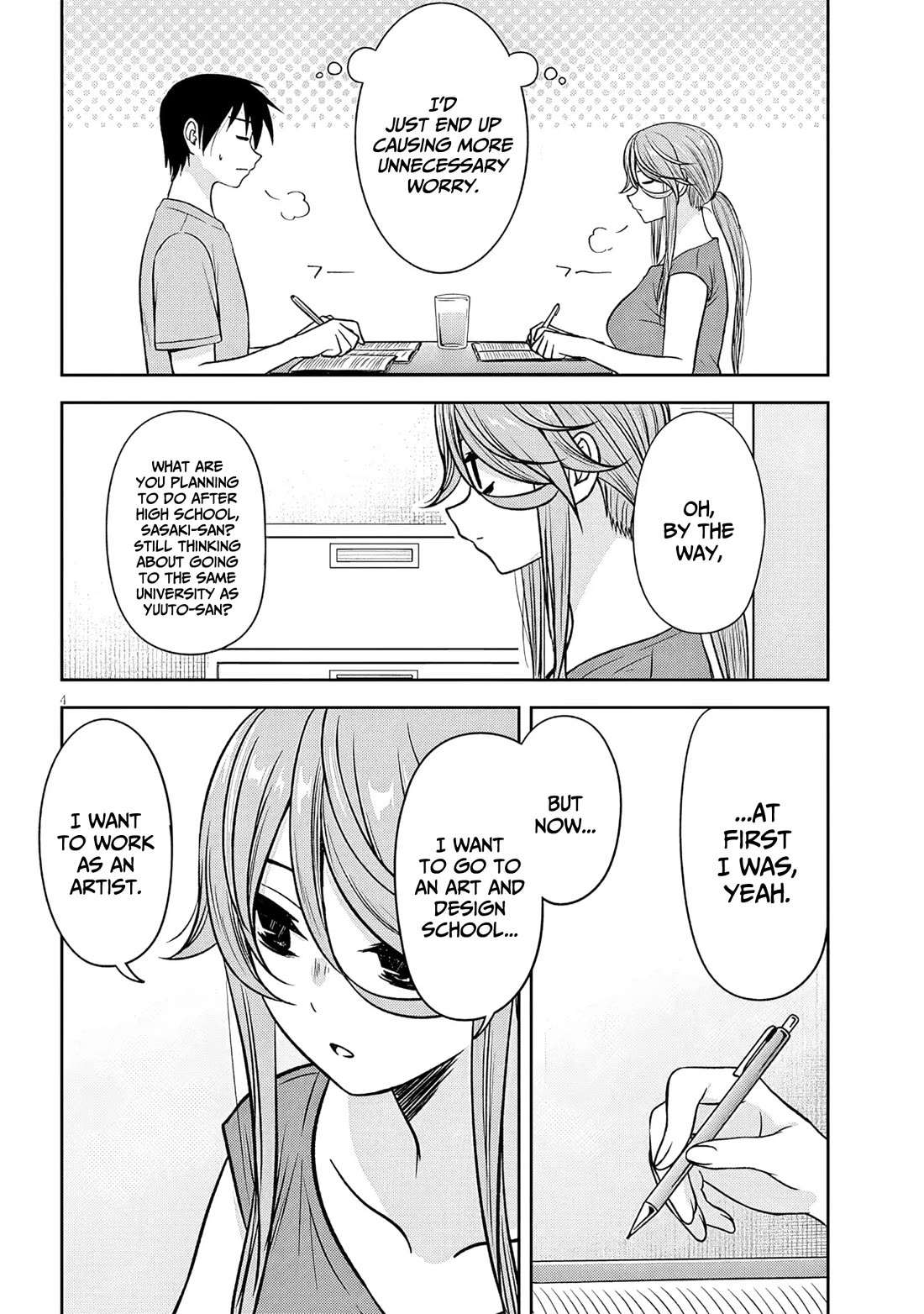 What I'd Like to do With That Gloomy Girl Chapter 97 page 5 - Chapter 97: Gloomy girl and study session
