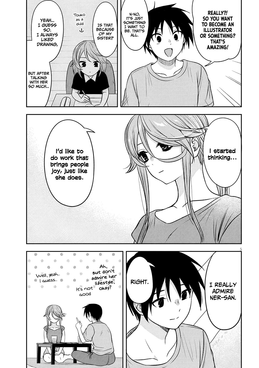 What I'd Like to do With That Gloomy Girl Chapter 97 page 6 - Chapter 97: Gloomy girl and study session