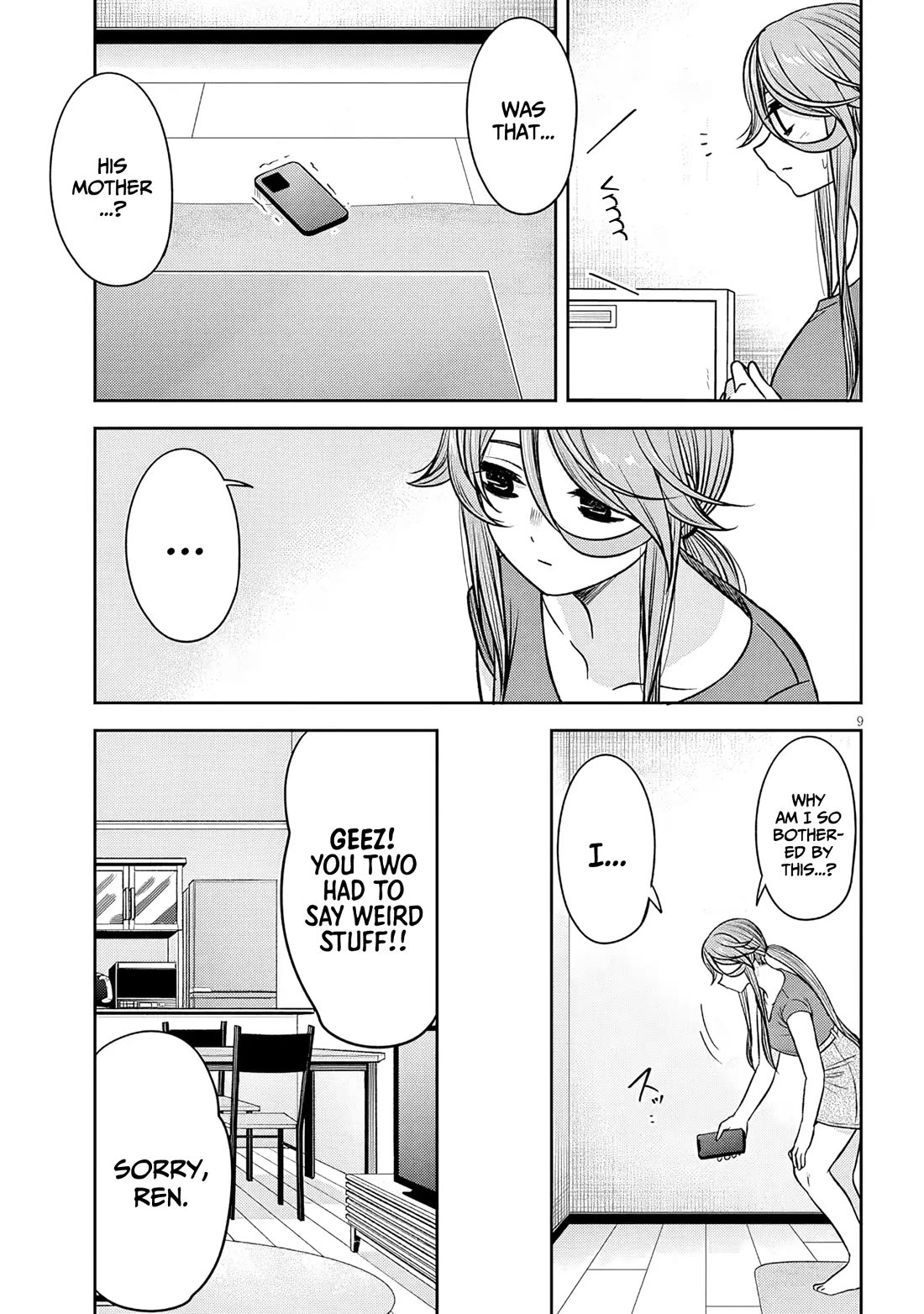 What I'd Like to do With That Gloomy Girl Chapter 98 page 10 - Chapter 98: Something he doesn't want found out