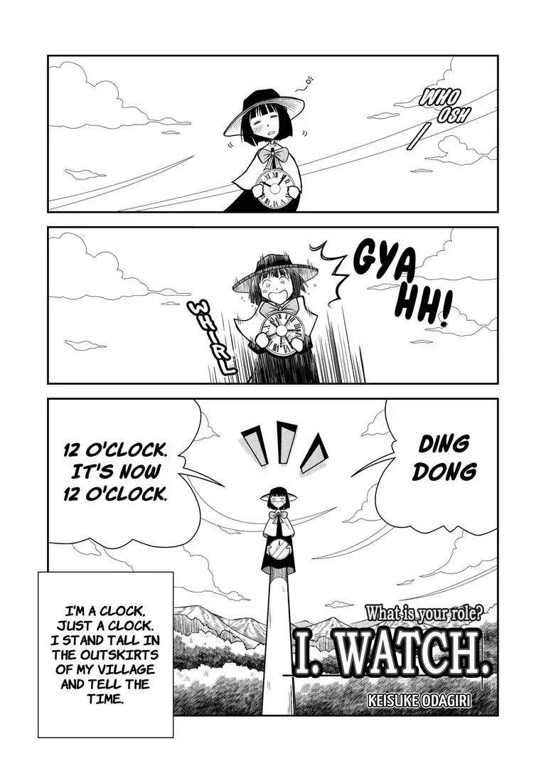 What is your role? I watch. Chapter 0 page 2 - Chapter 0: Oneshot