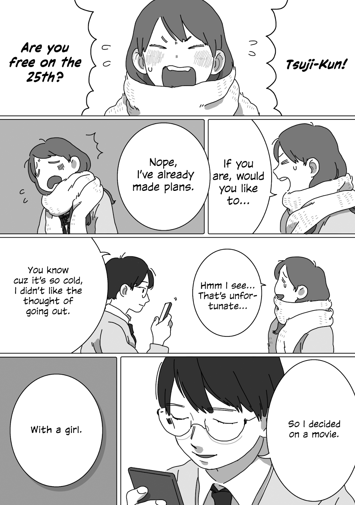 What Kind of Girls Do You Like, Tsuji-Kun? Chapter 10 page 1 - Chapter 10