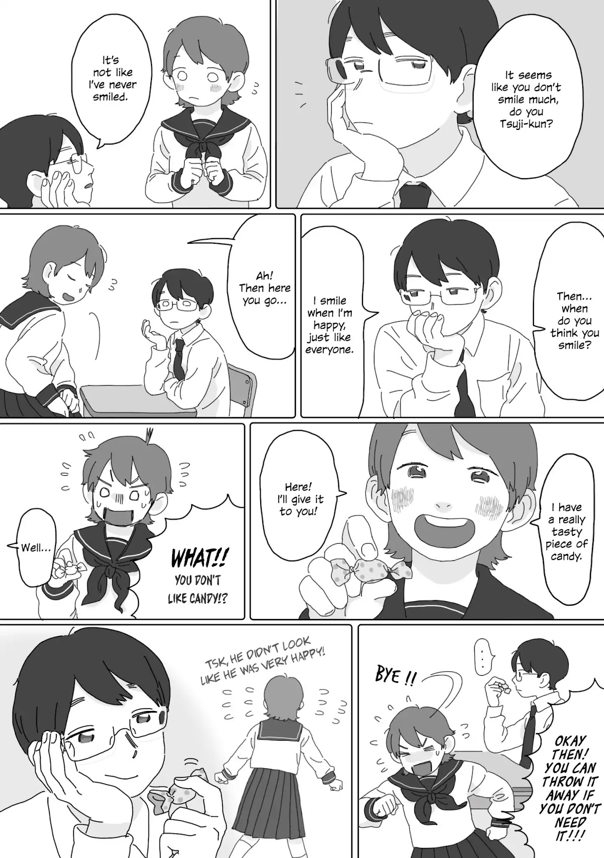 What Kind of Girls Do You Like, Tsuji-Kun? Chapter 2 page 1 - Chapter 2
