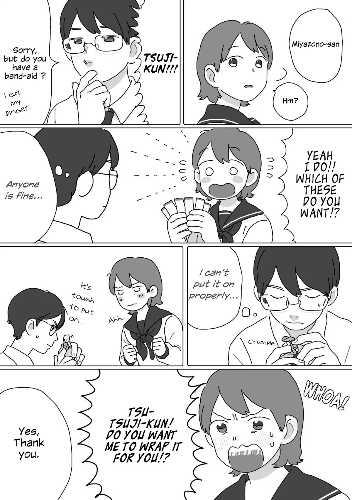 What Kind of Girls Do You Like, Tsuji-Kun? Chapter 4 page 1 - Chapter 4