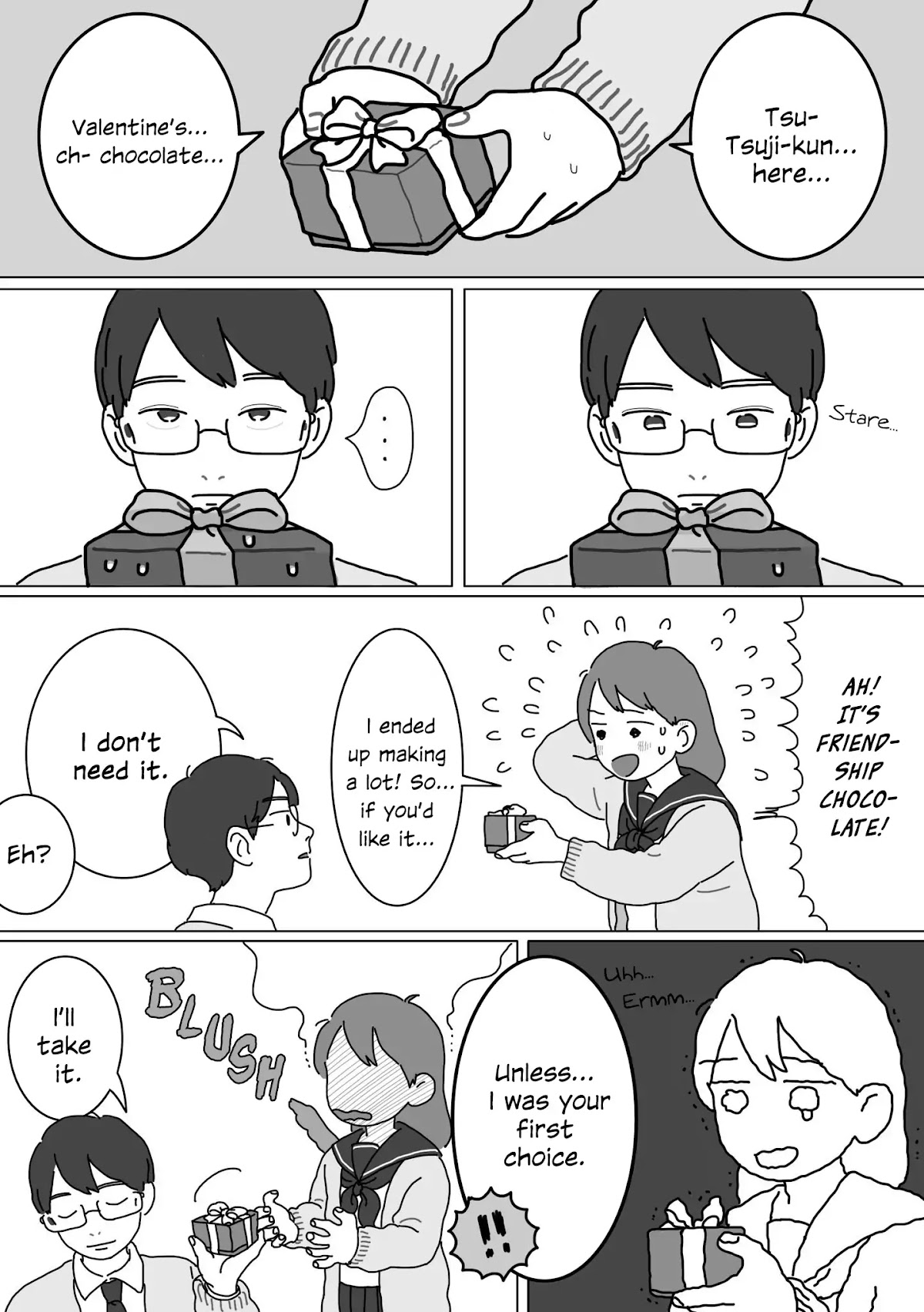 What Kind of Girls Do You Like, Tsuji-Kun? Chapter 5 page 1 - Chapter 5