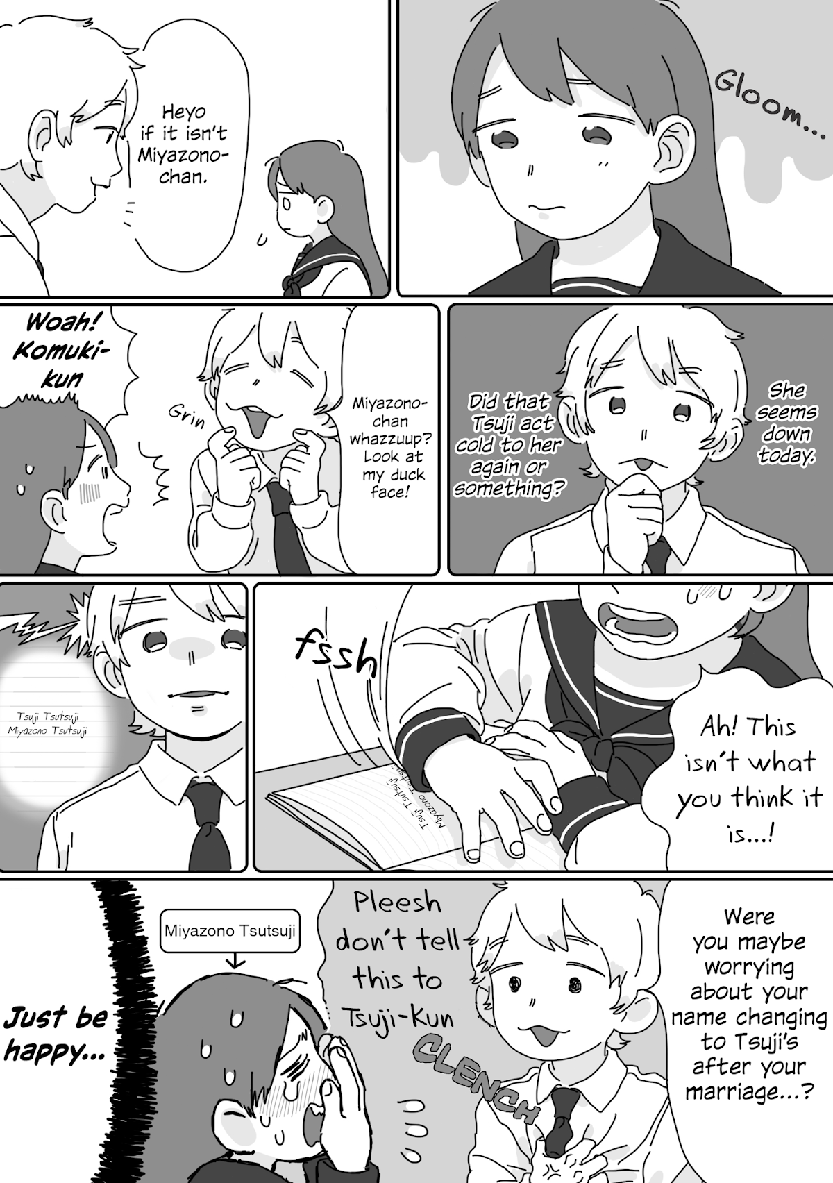 What Kind of Girls Do You Like, Tsuji-Kun? Chapter 8 page 1 - Chapter 8
