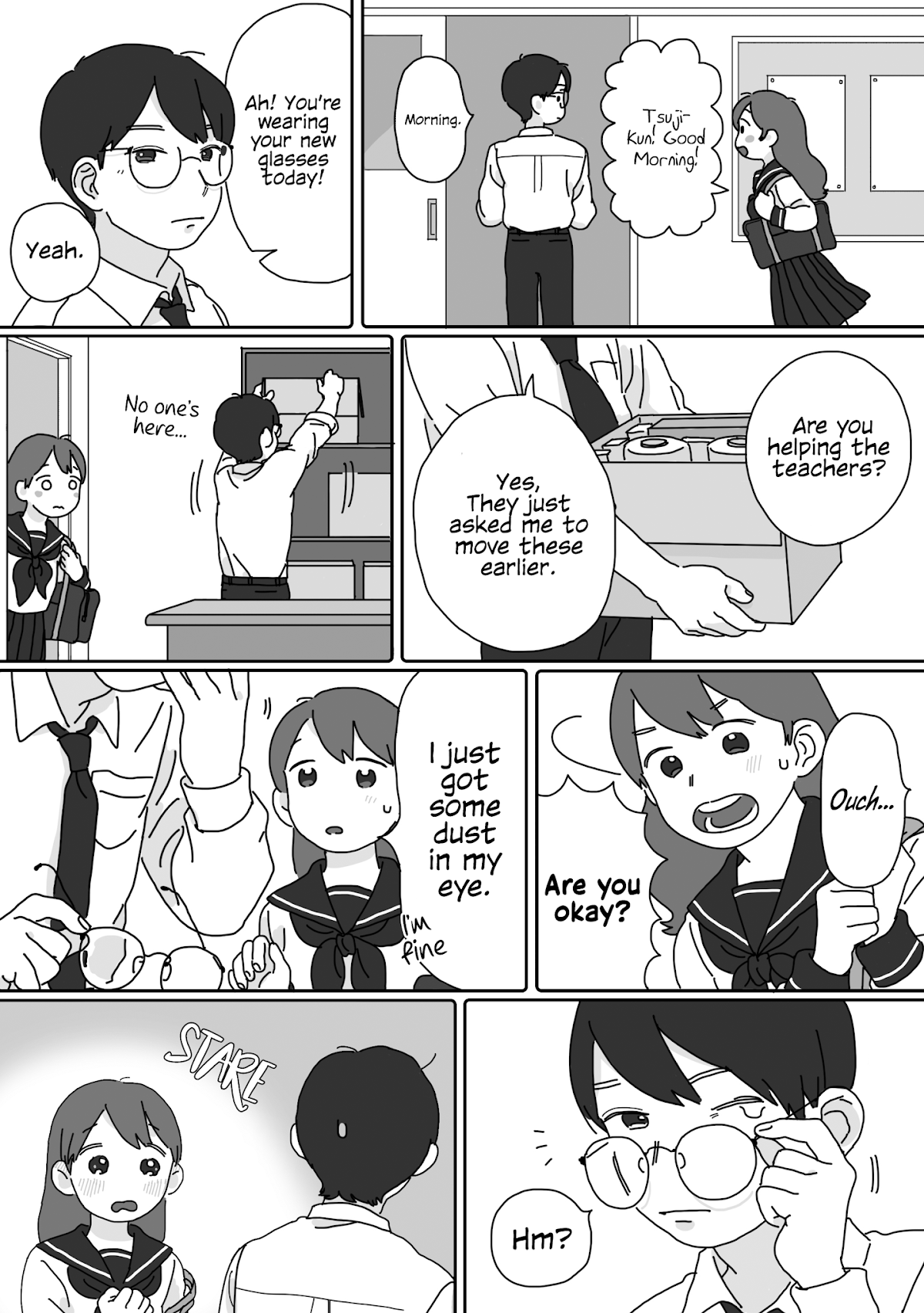 What Kind of Girls Do You Like, Tsuji-Kun? Chapter 9 page 1 - Chapter 9