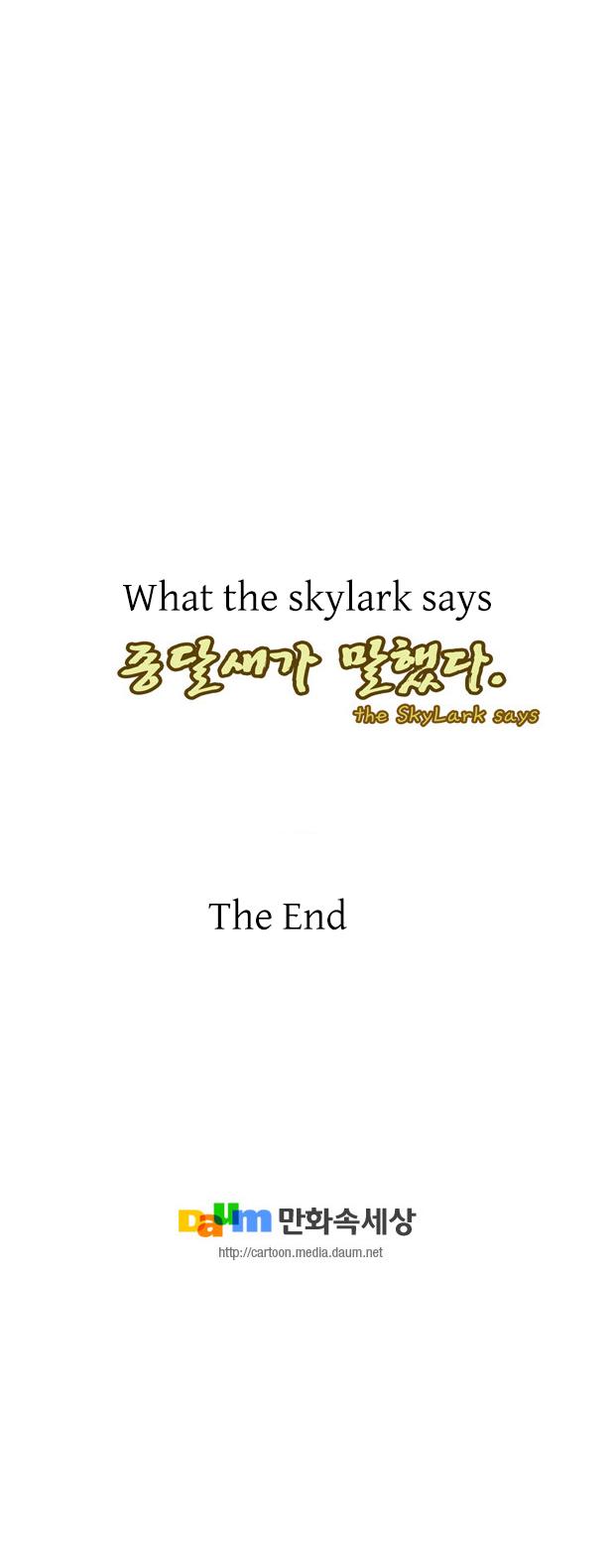 What The Skylark Says... Chapter 27 page 9 - Chapter 27: [End]