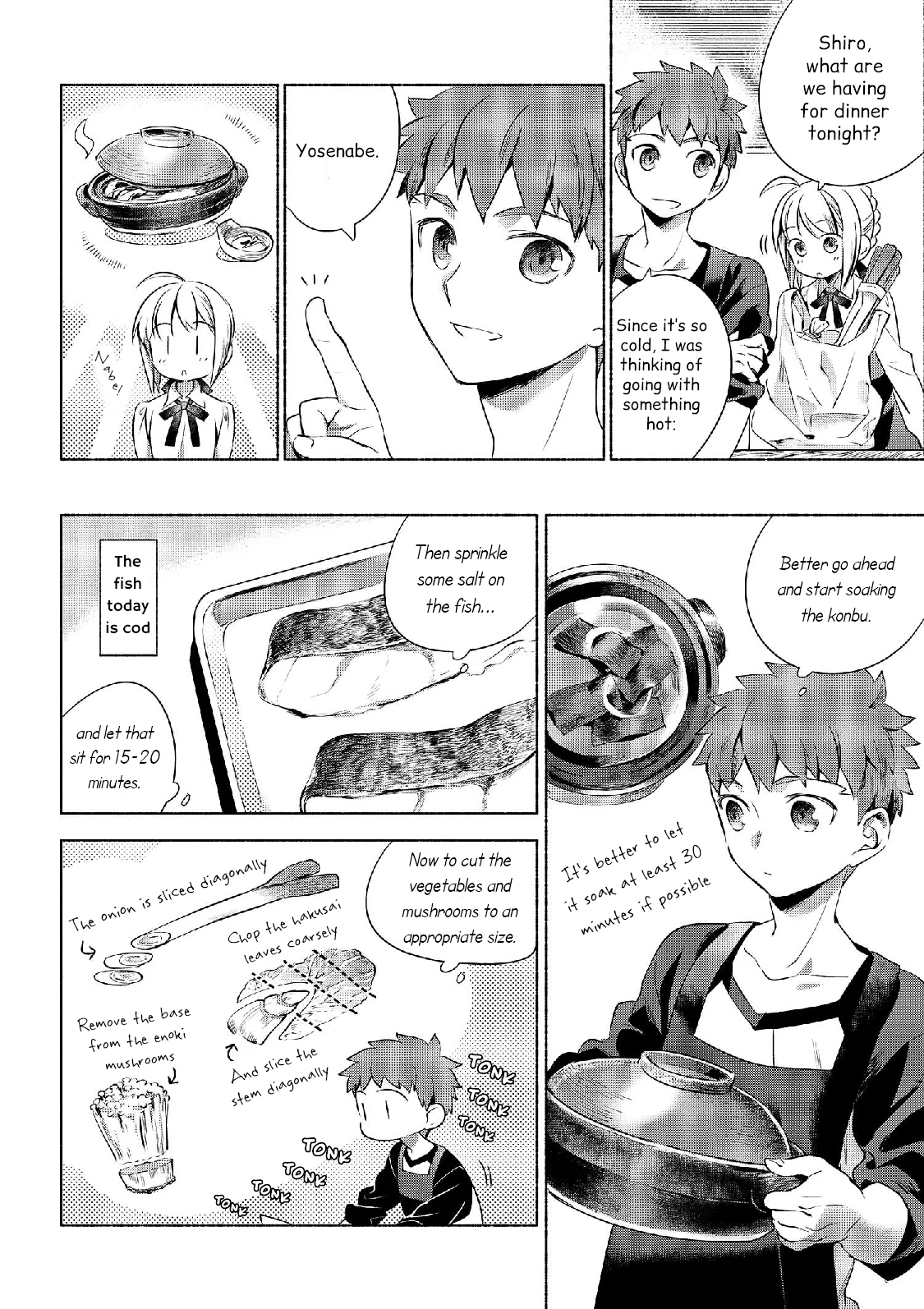 What's Cooking at the Emiya House Today? Chapter 1 page 4 - Chapter 1