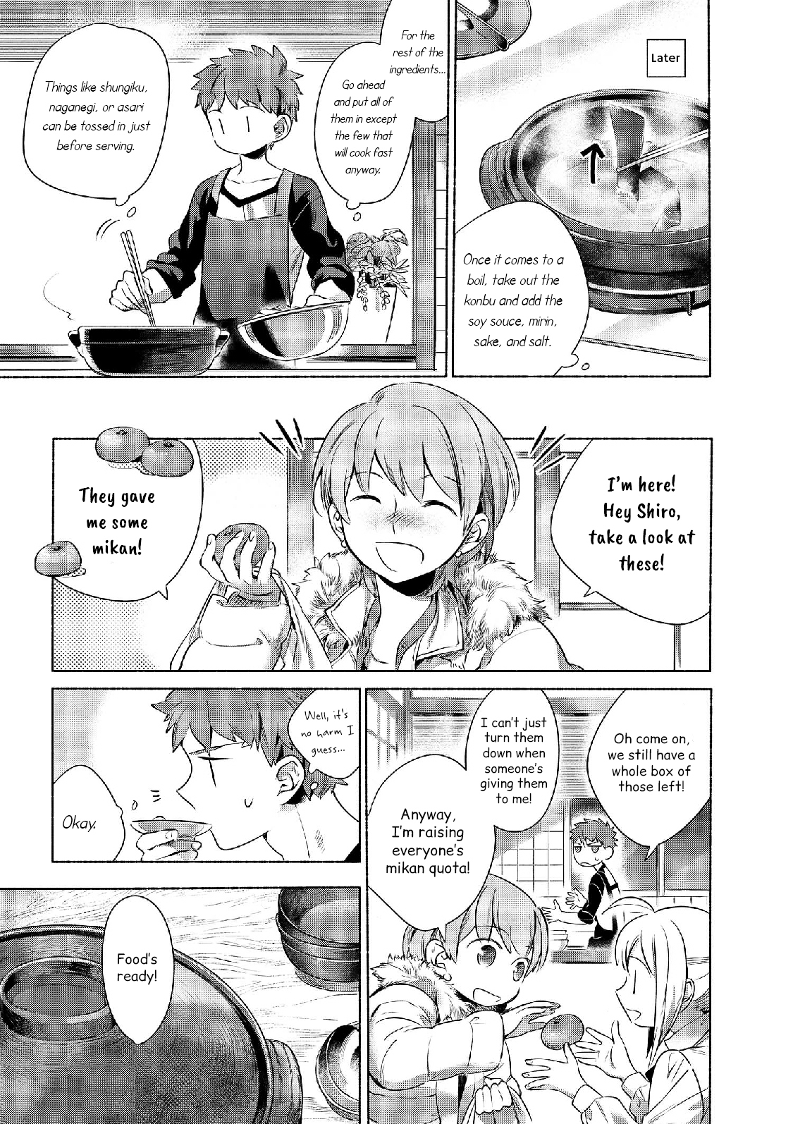 What's Cooking at the Emiya House Today? Chapter 1 page 6 - Chapter 1
