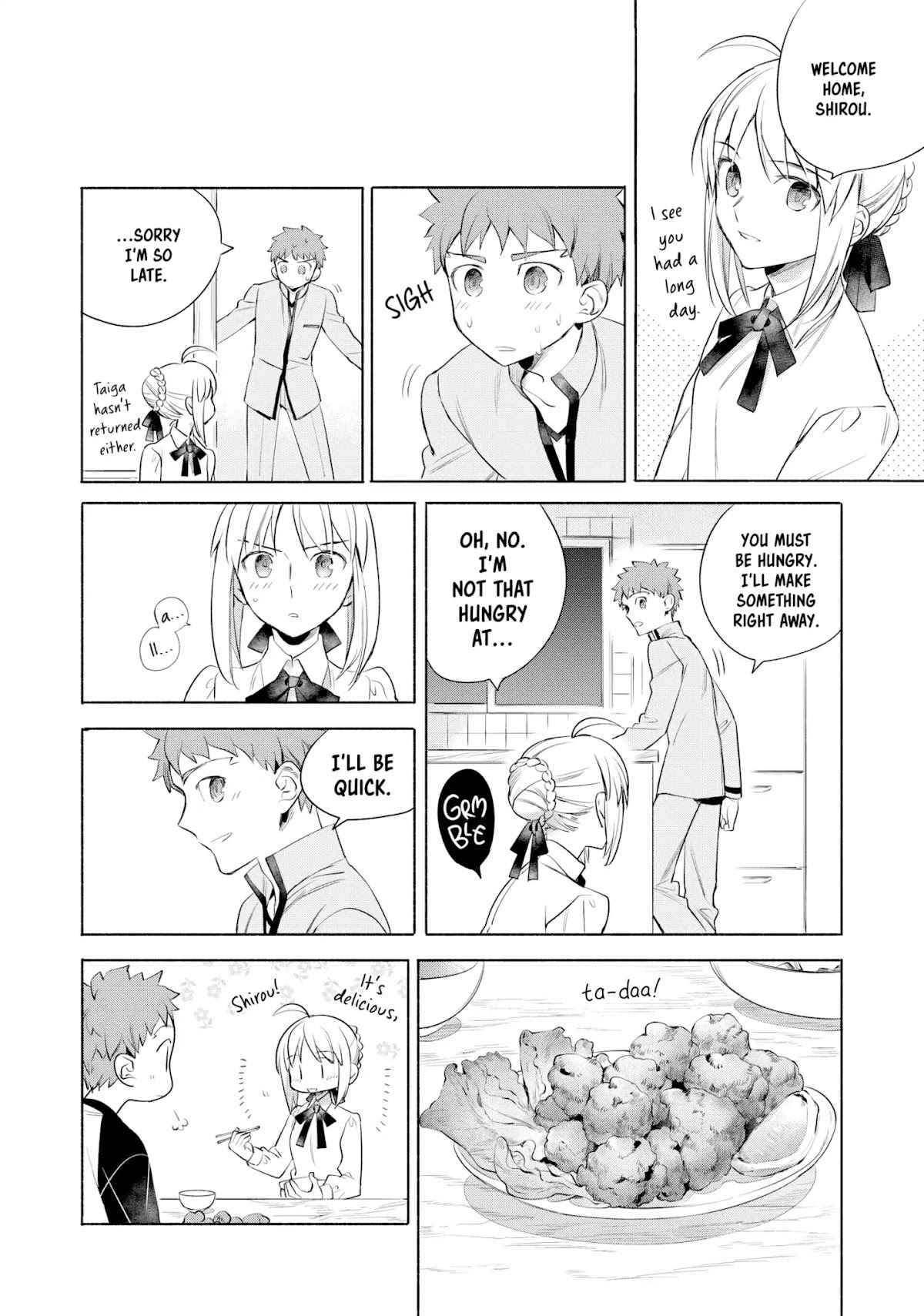 What's Cooking at the Emiya House Today? Chapter 10 page 13 - Chapter 10: Fried Chicken that Tastes Good Cold