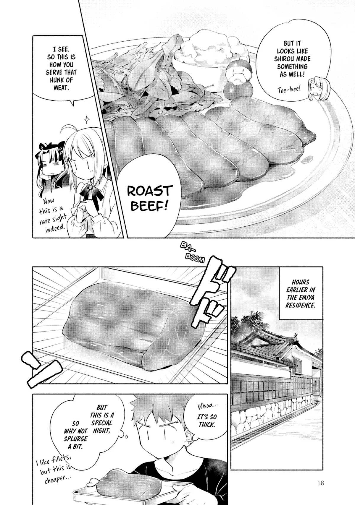 What's Cooking at the Emiya House Today? Chapter 11 page 4 - Chapter 11: Simple Skillet Roast Beef