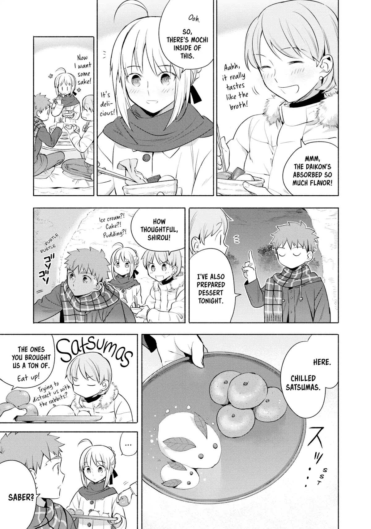 What's Cooking at the Emiya House Today? Chapter 12 page 11 - Chapter 12: Winter Standards: Oden