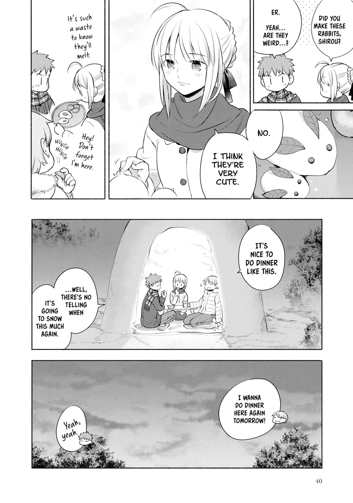 What's Cooking at the Emiya House Today? Chapter 12 page 12 - Chapter 12: Winter Standards: Oden