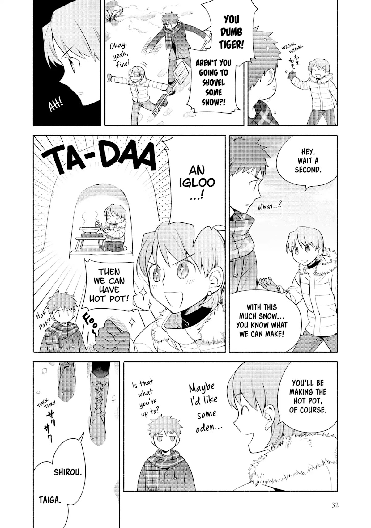 What's Cooking at the Emiya House Today? Chapter 12 page 4 - Chapter 12: Winter Standards: Oden