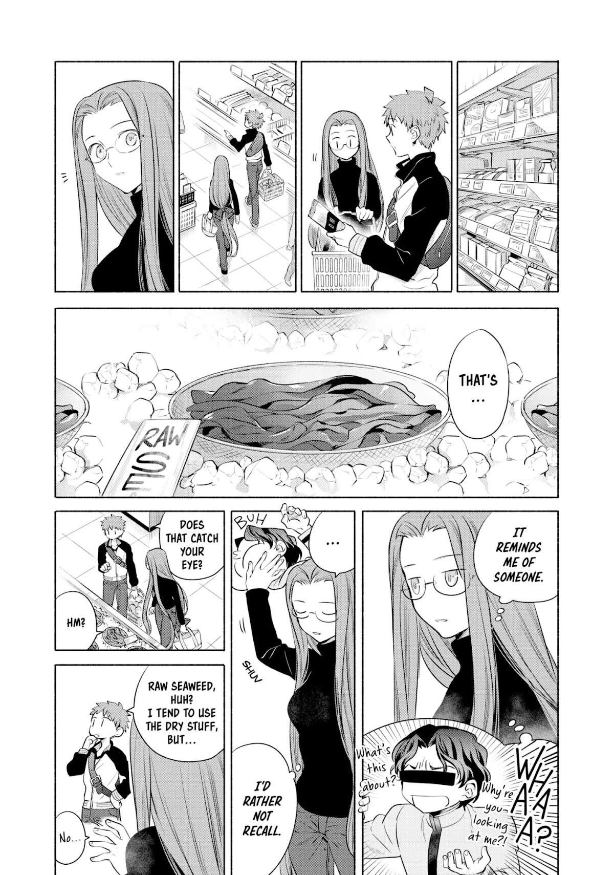 What's Cooking at the Emiya House Today? Chapter 13 page 5 - Chapter 13: Raw Seaweed and Whitebait Pasta