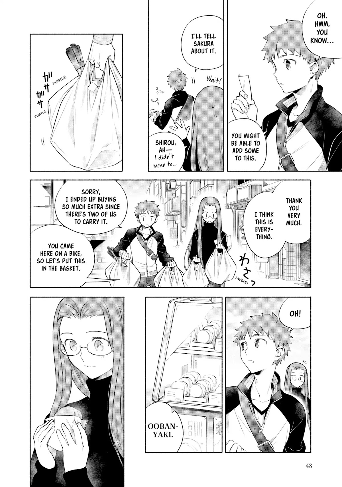 What's Cooking at the Emiya House Today? Chapter 13 page 6 - Chapter 13: Raw Seaweed and Whitebait Pasta