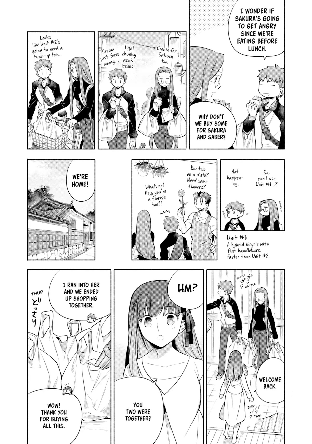 What's Cooking at the Emiya House Today? Chapter 13 page 7 - Chapter 13: Raw Seaweed and Whitebait Pasta