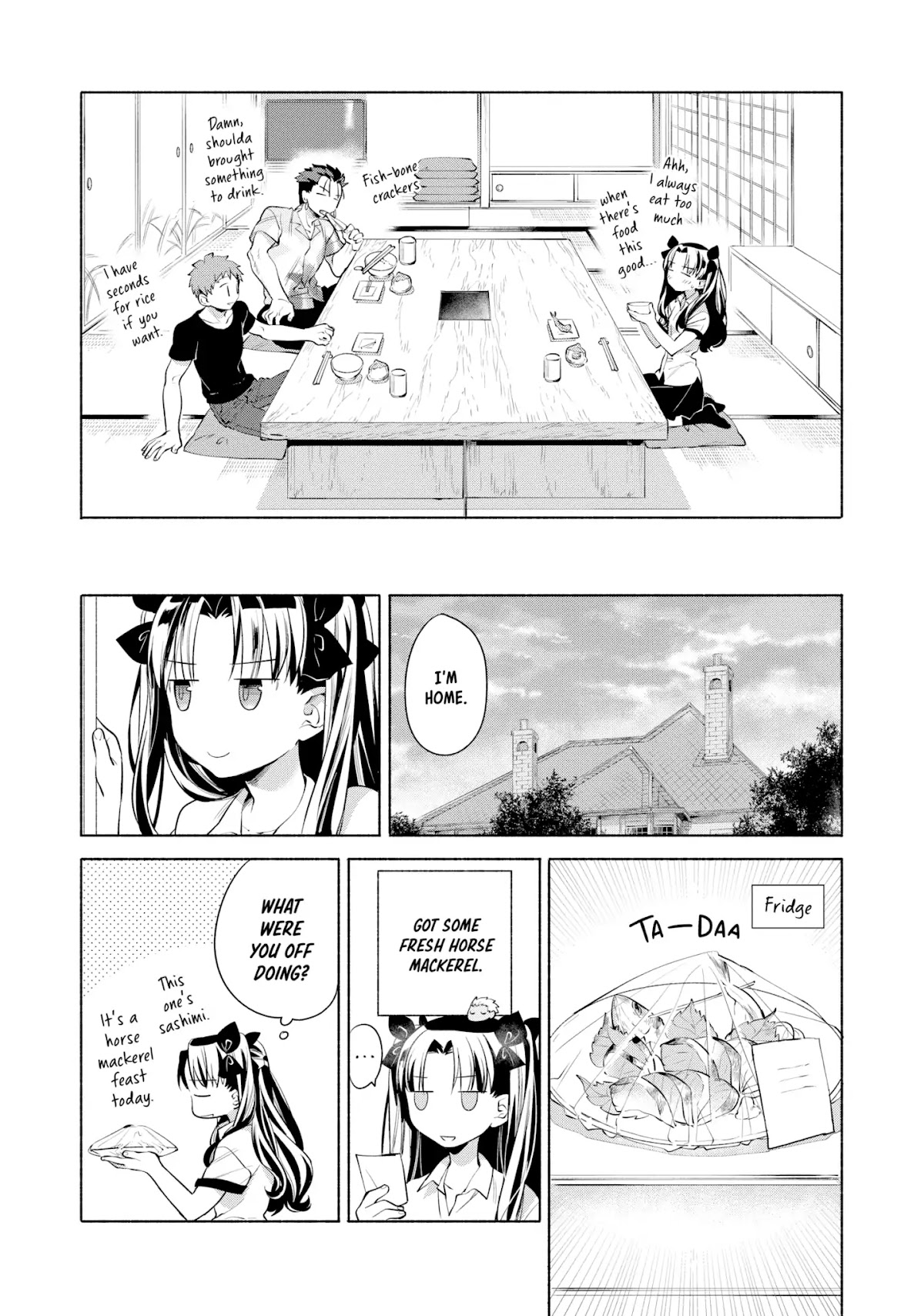 What's Cooking at the Emiya House Today? Chapter 14 page 12 - Chapter 14: A Horse Mackeral Feast