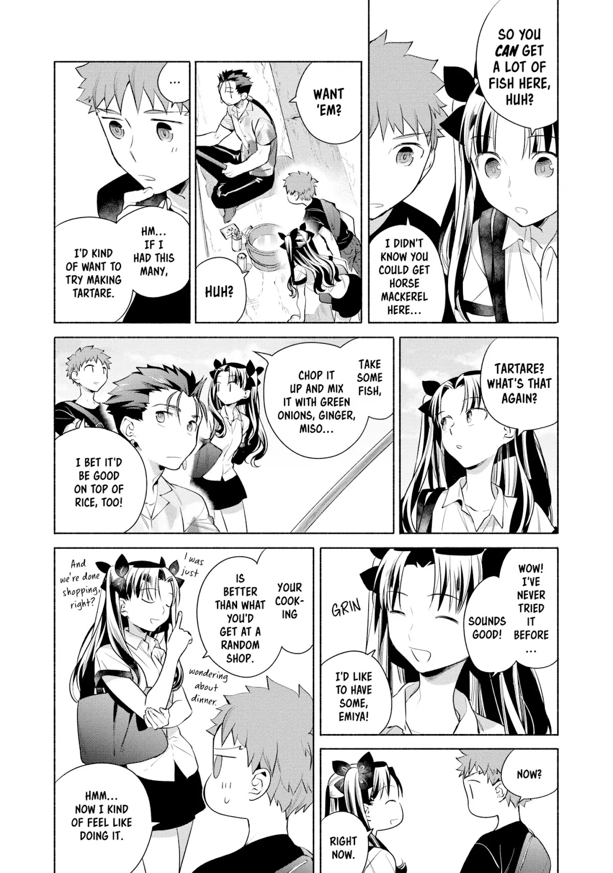 What's Cooking at the Emiya House Today? Chapter 14 page 4 - Chapter 14: A Horse Mackeral Feast