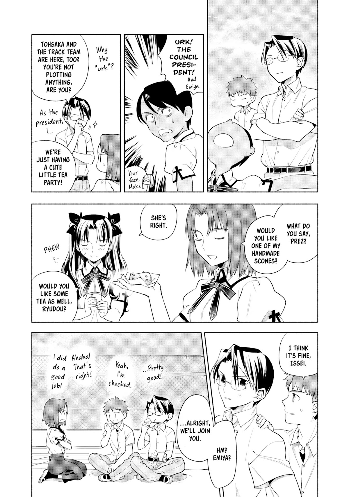What's Cooking at the Emiya House Today? Chapter 15 page 12 - Chapter 15: Crisp Teatime Scones