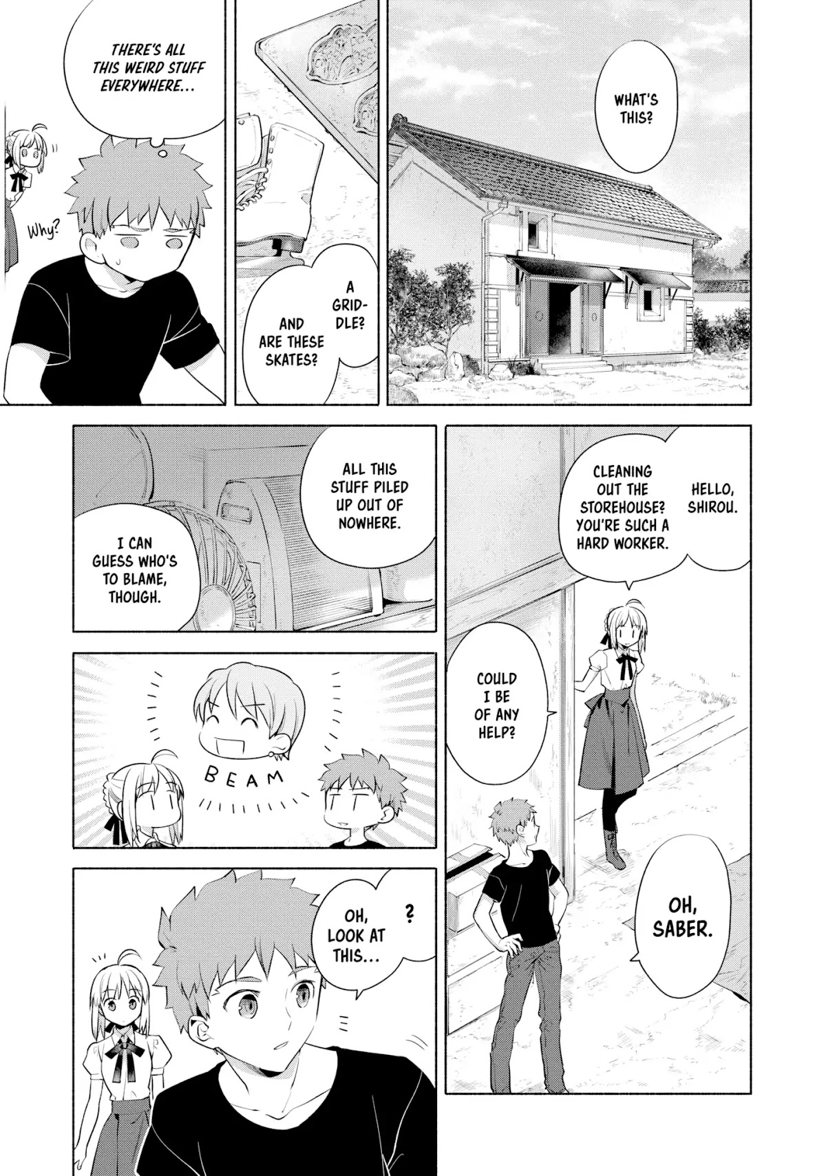 What's Cooking at the Emiya House Today? Chapter 16 page 1 - Chapter 16: Chilly Shaved Ice at Home