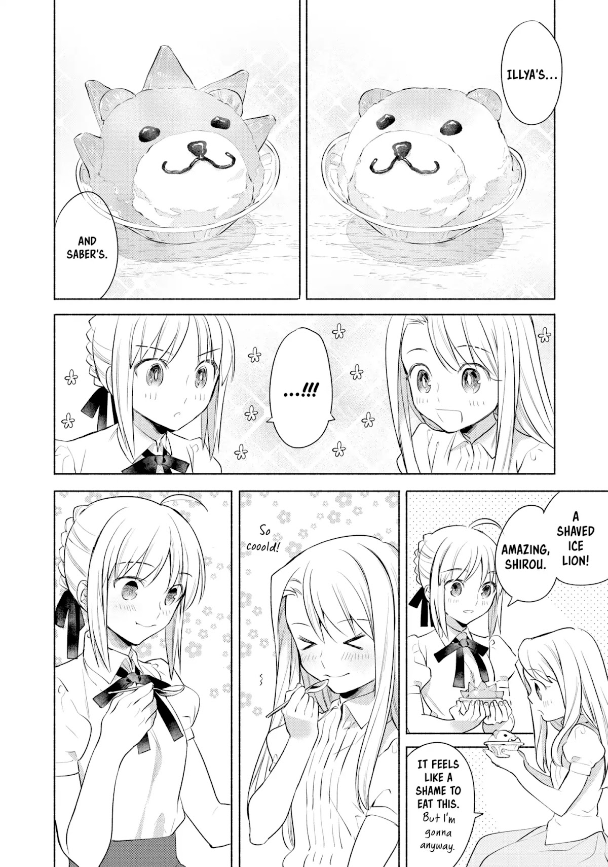 What's Cooking at the Emiya House Today? Chapter 16 page 10 - Chapter 16: Chilly Shaved Ice at Home
