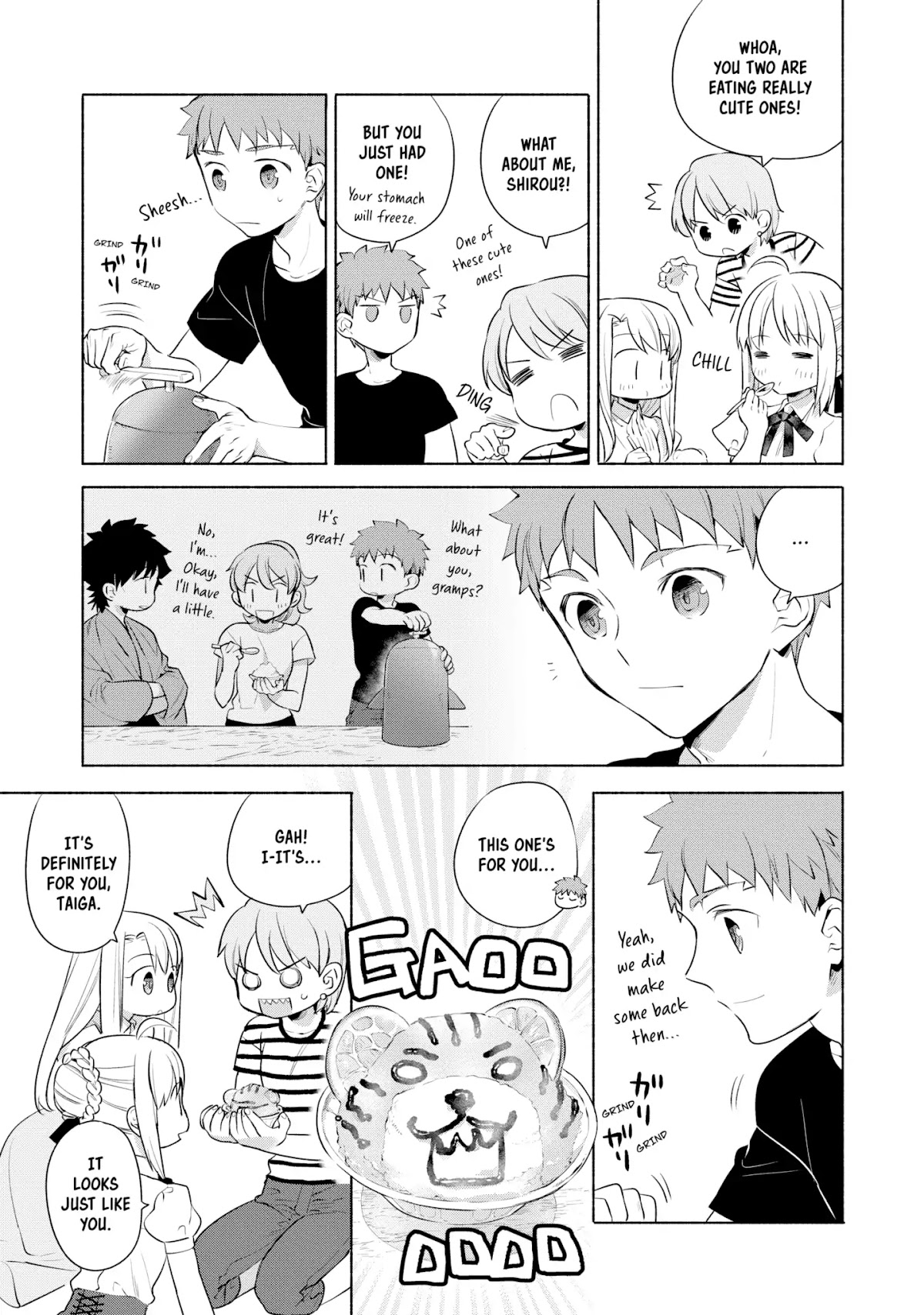 What's Cooking at the Emiya House Today? Chapter 16 page 11 - Chapter 16: Chilly Shaved Ice at Home