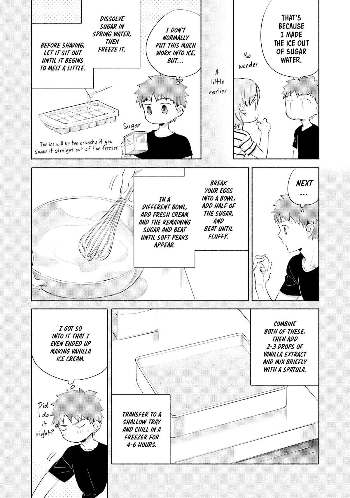 What's Cooking at the Emiya House Today? Chapter 16 page 7 - Chapter 16: Chilly Shaved Ice at Home