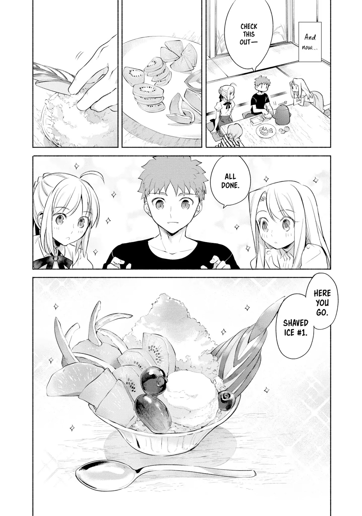 What's Cooking at the Emiya House Today? Chapter 16 page 8 - Chapter 16: Chilly Shaved Ice at Home