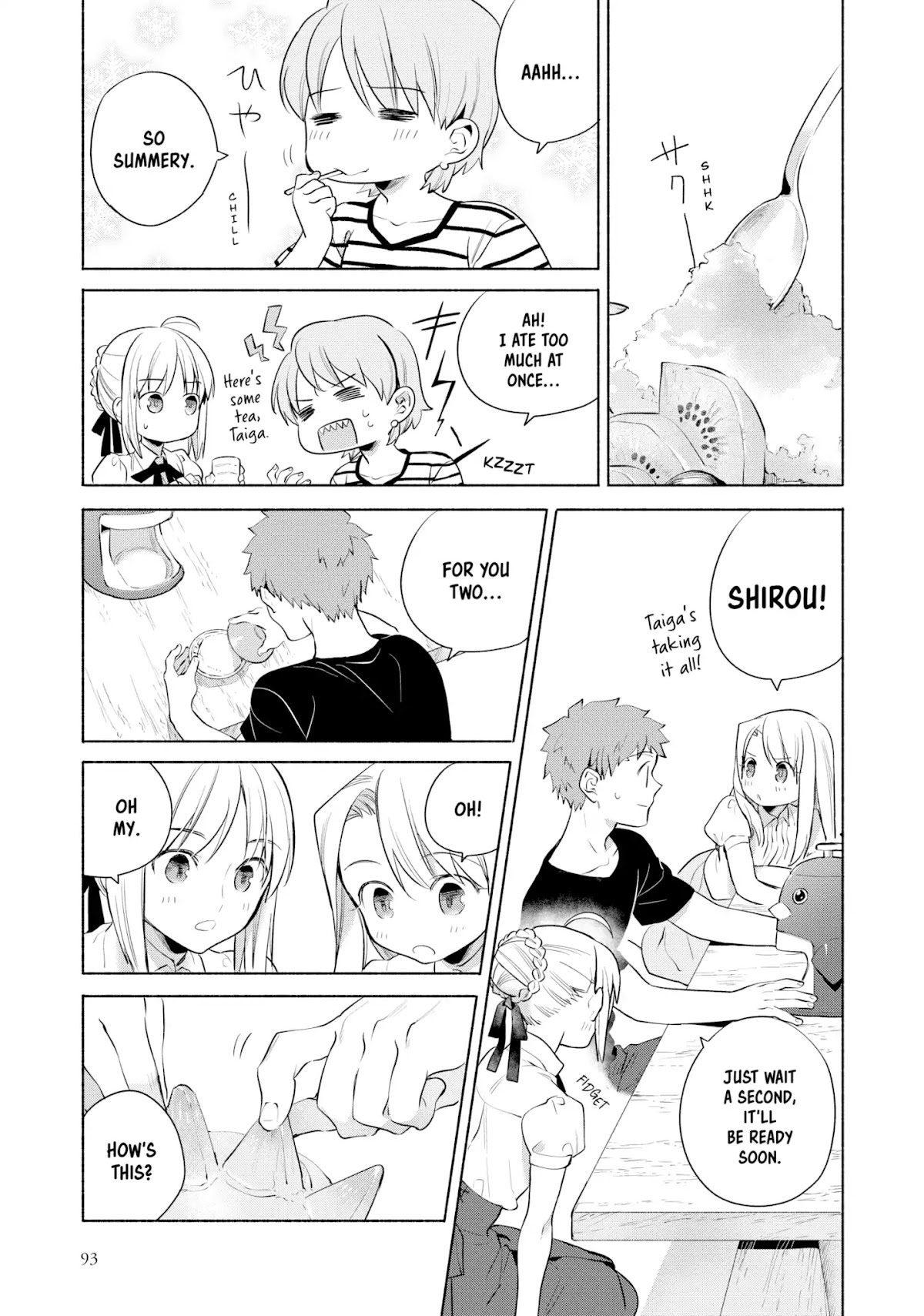 What's Cooking at the Emiya House Today? Chapter 16 page 9 - Chapter 16: Chilly Shaved Ice at Home