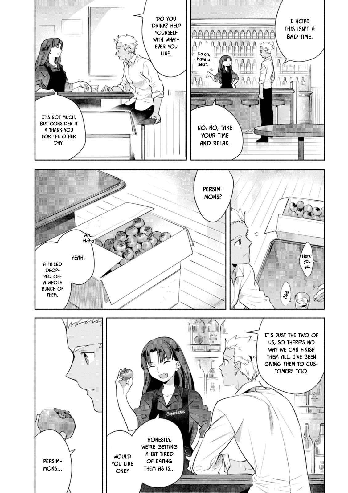 What's Cooking at the Emiya House Today? Chapter 17.2 page 5 - Chapter 17.2: Side Story 1: Persimmon Hors d'Oeuvre