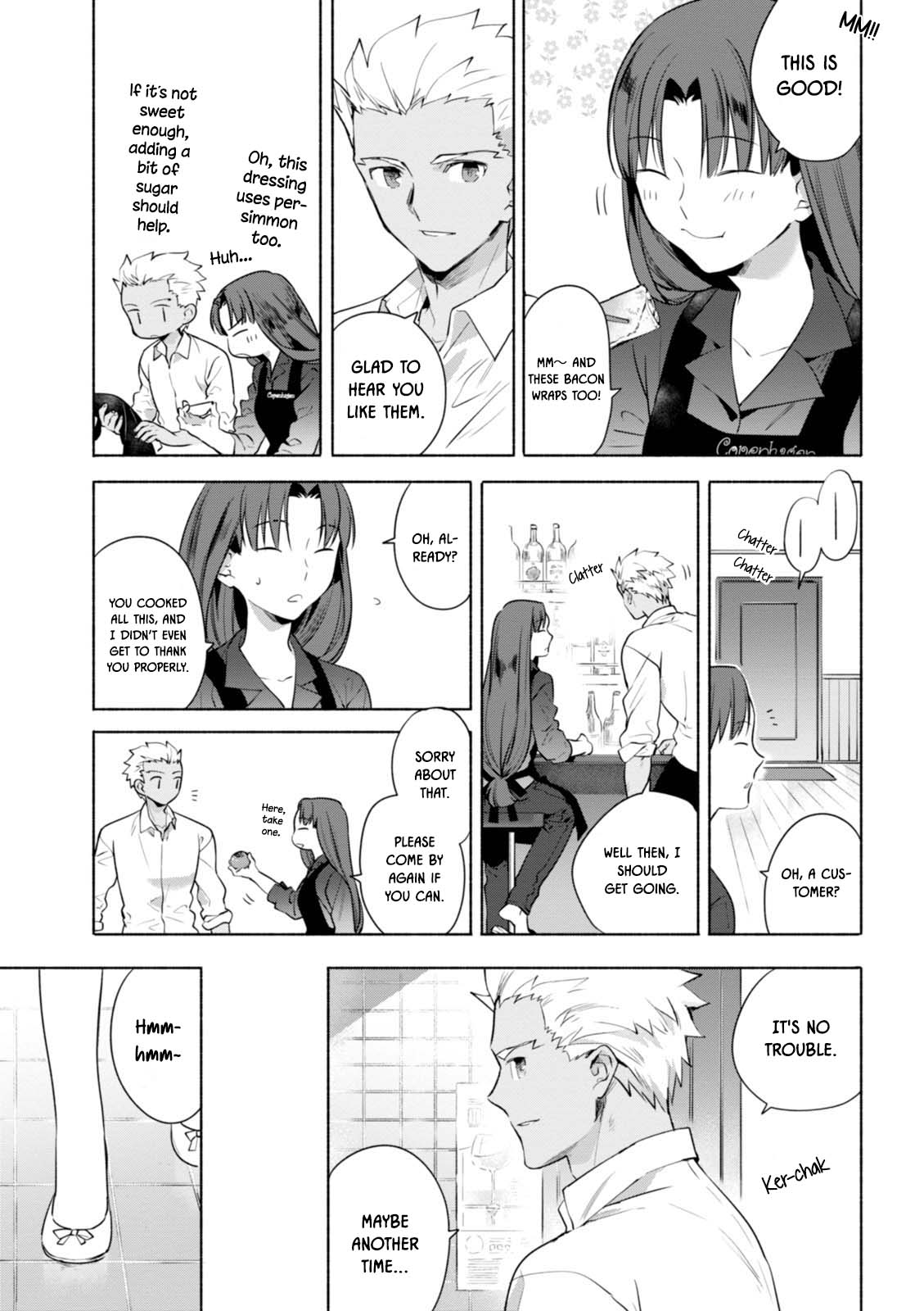 What's Cooking at the Emiya House Today? Chapter 17.2 page 9 - Chapter 17.2: Side Story 1: Persimmon Hors d'Oeuvre