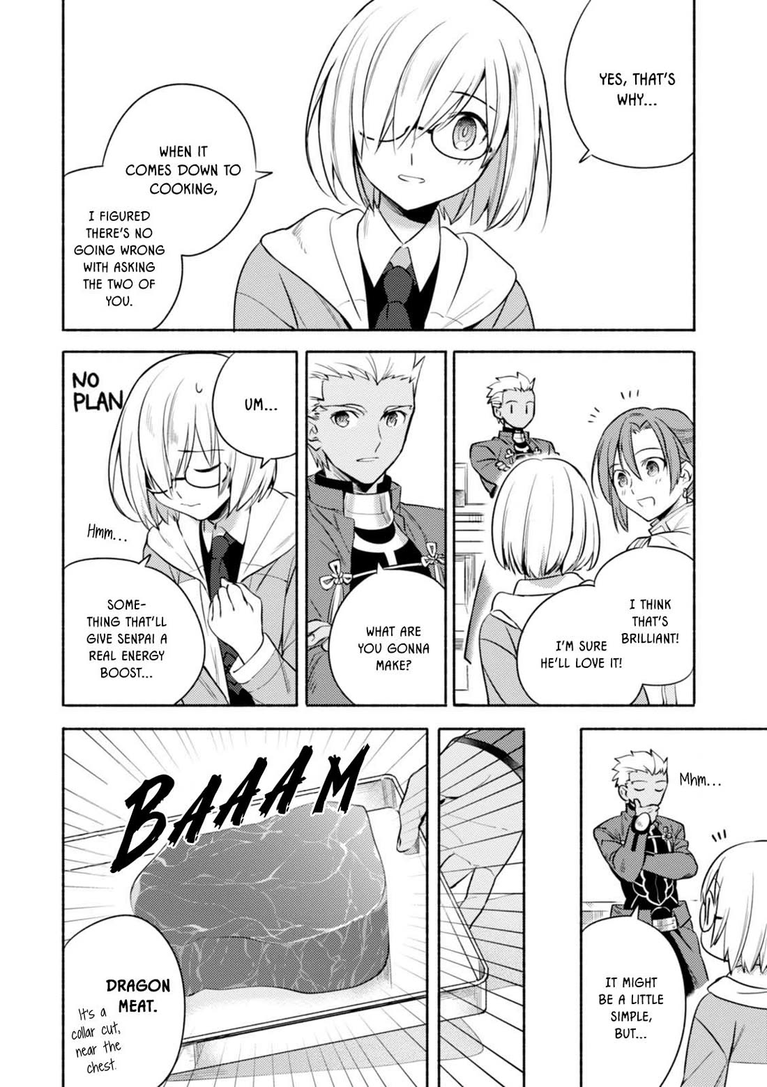 What's Cooking at the Emiya House Today? Chapter 17.3 page 2 - Chapter 17.3: Side Story 2: Caldea Lunchtime Special Dragon Steaks!