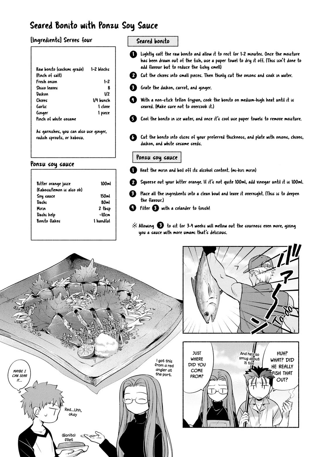 What's Cooking at the Emiya House Today? Chapter 17.4 page 2 - Chapter 17.4: Volume 2 notes