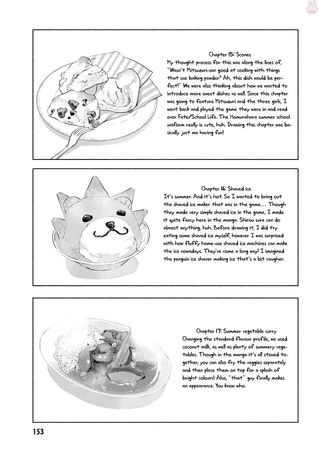 What's Cooking at the Emiya House Today? Chapter 17.4 page 8 - Chapter 17.4: Volume 2 notes