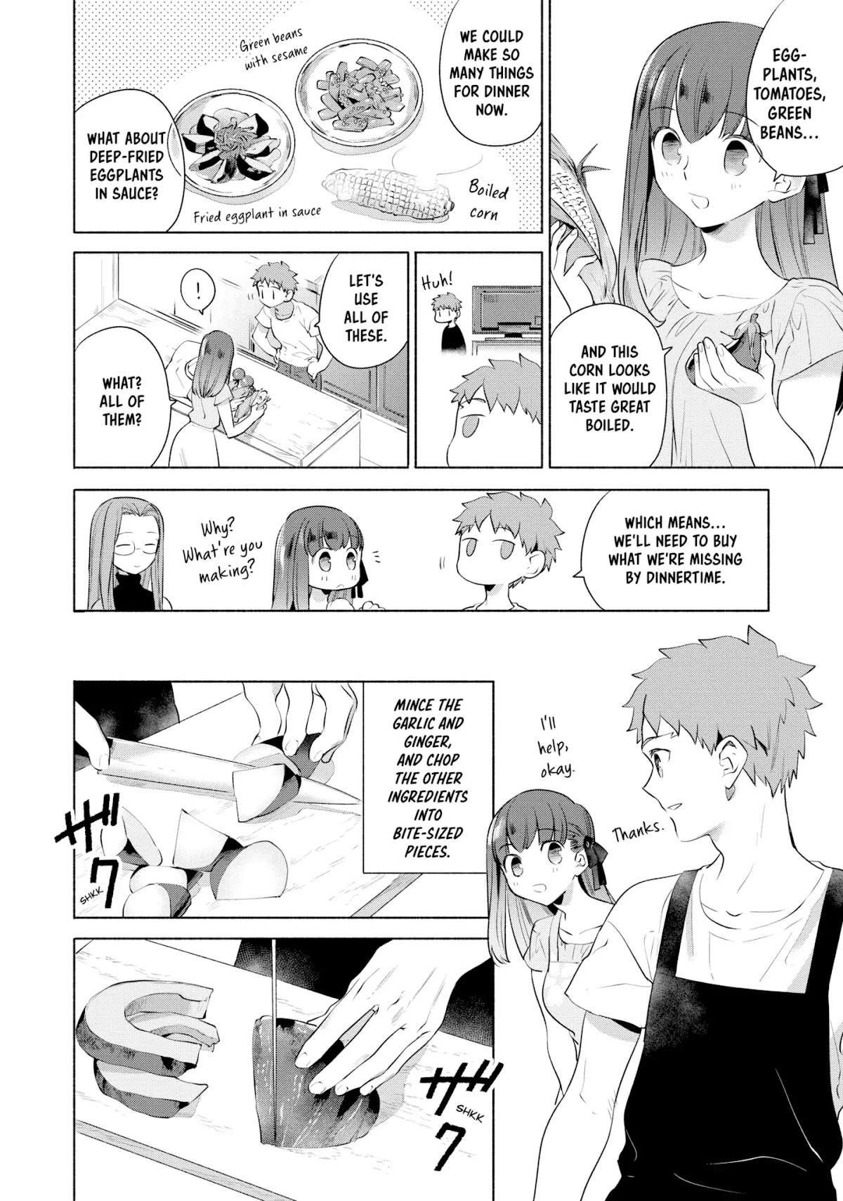 What's Cooking at the Emiya House Today? Chapter 17 page 4 - Chapter 17: Veggie-Packed Tropical Curry