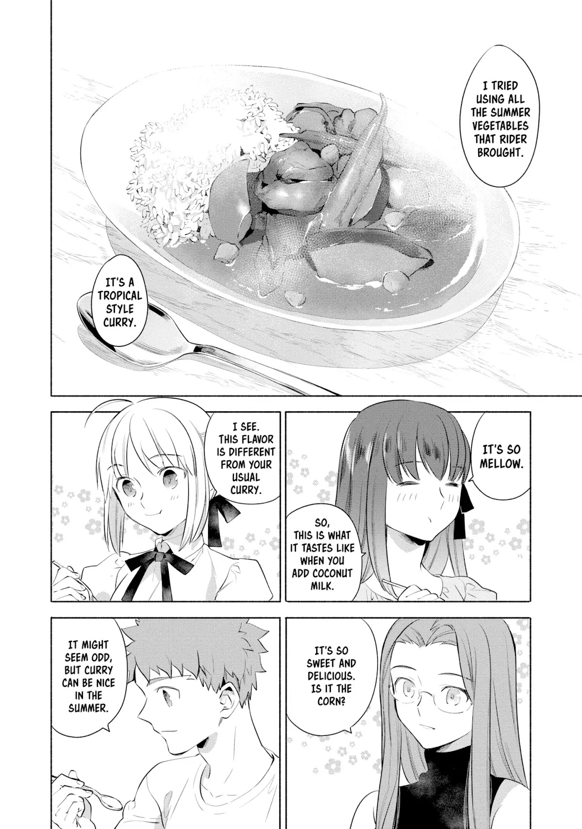 What's Cooking at the Emiya House Today? Chapter 17 page 8 - Chapter 17: Veggie-Packed Tropical Curry