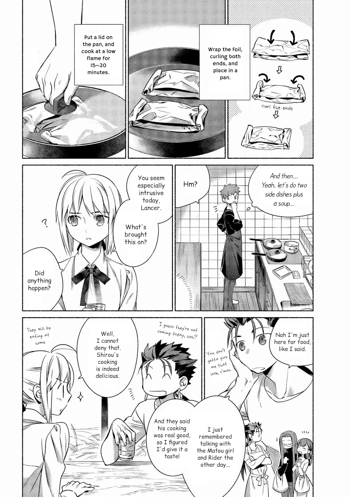 What's Cooking at the Emiya House Today? Chapter 2 page 6 - Chapter 2