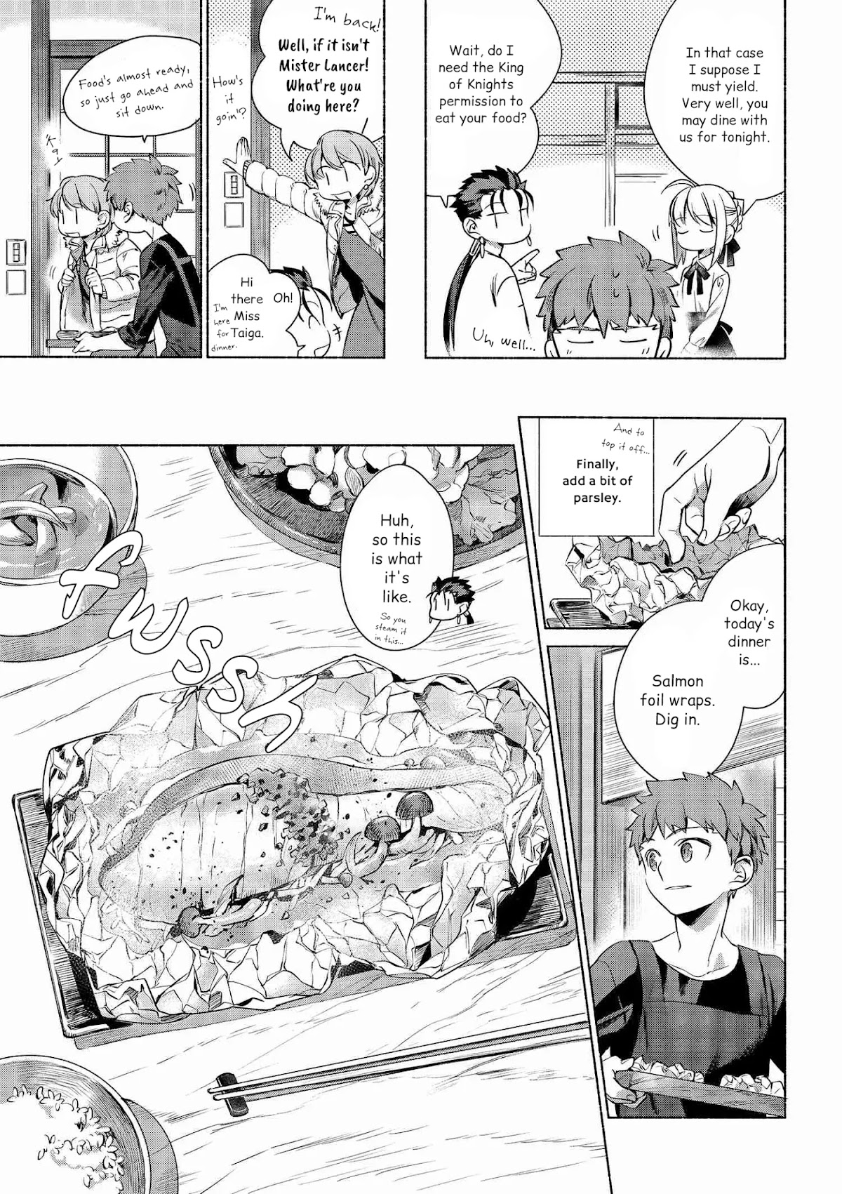 What's Cooking at the Emiya House Today? Chapter 2 page 7 - Chapter 2