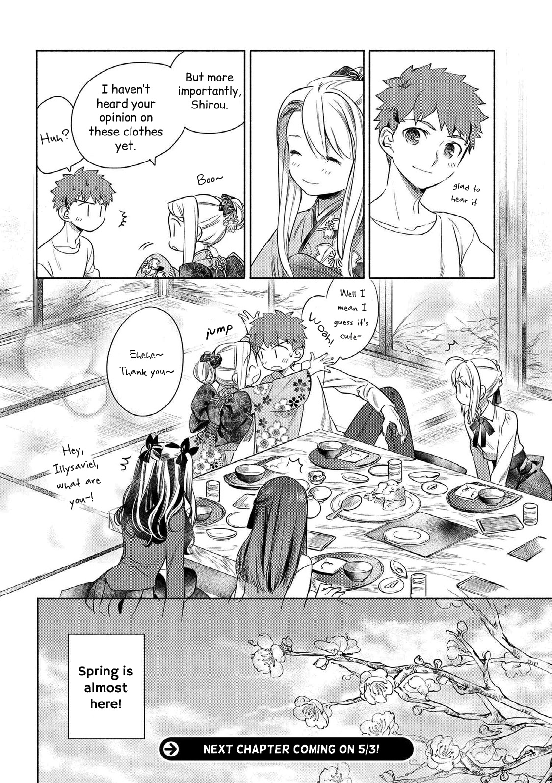 What's Cooking at the Emiya House Today? Chapter 3 page 12 - Chapter 3