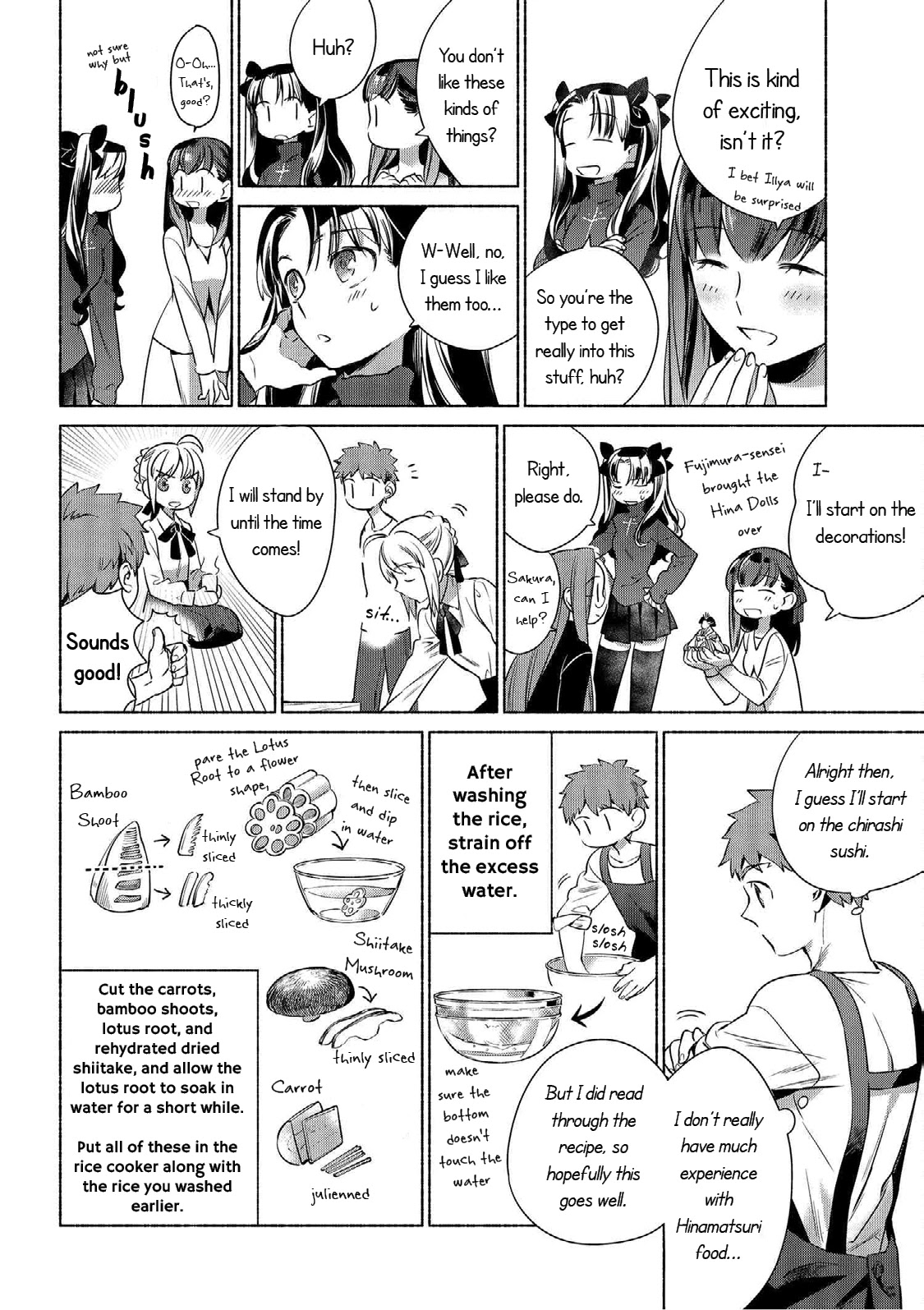 What's Cooking at the Emiya House Today? Chapter 3 page 6 - Chapter 3